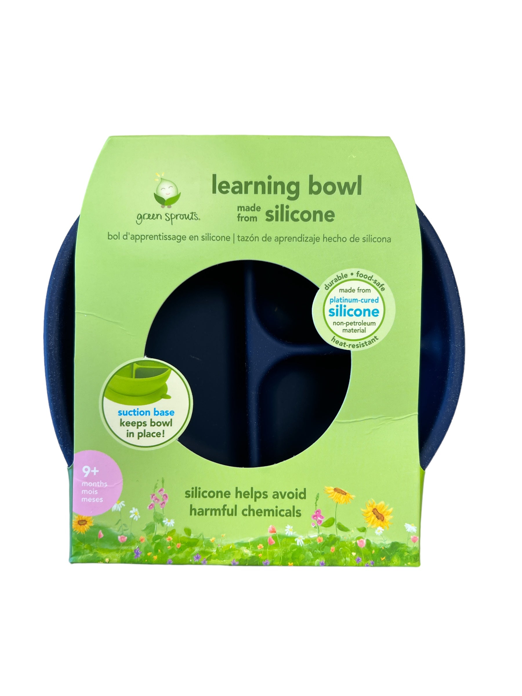 Learning Bowl - Navy-520 Baby & Kids Gifts-Simply Stylish Boutique-Simply Stylish Boutique | Women’s & Kid’s Fashion | Paducah, KY