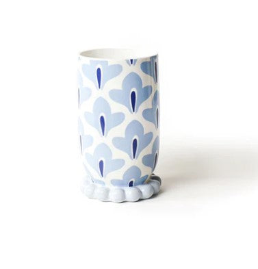 Iris Blue Medium Cylinder Vase-510 General Gifts-Simply Stylish Boutique-Simply Stylish Boutique | Women’s & Kid’s Fashion | Paducah, KY