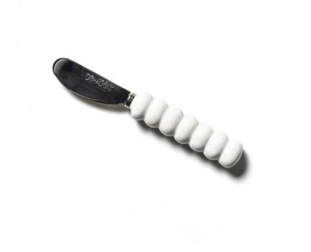 Signature White Knob Spreader-510 General Gifts-Simply Stylish Boutique-Simply Stylish Boutique | Women’s & Kid’s Fashion | Paducah, KY