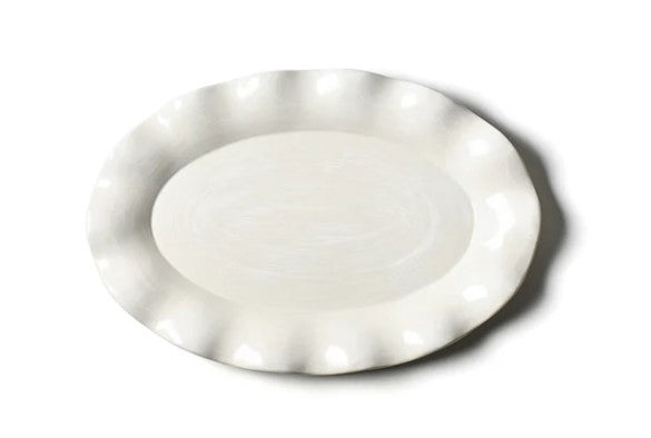 Signature White Oval Platter-510 General Gifts-Simply Stylish Boutique-Simply Stylish Boutique | Women’s & Kid’s Fashion | Paducah, KY