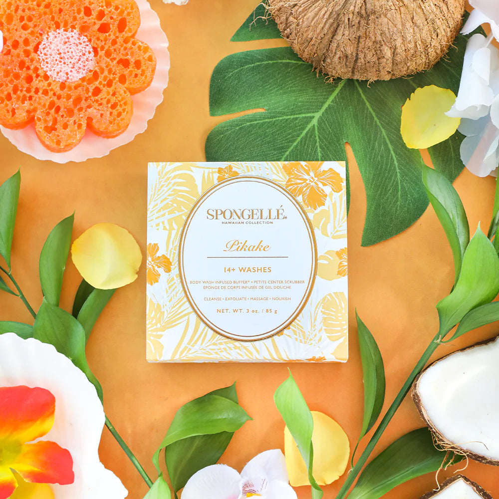 Hawaiian Body Wash Buffer - Pikake-530 Bath, Body & Beauty-Spongelle-Simply Stylish Boutique | Women’s & Kid’s Fashion | Paducah, KY