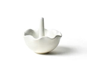 Signature White Ruffle Ring Dish-510 General Gifts-Simply Stylish Boutique-Simply Stylish Boutique | Women’s & Kid’s Fashion | Paducah, KY