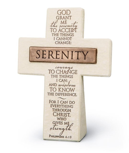 Tabletop Cross Serenity-510 General Gifts-Simply Stylish Boutique-Simply Stylish Boutique | Women’s & Kid’s Fashion | Paducah, KY