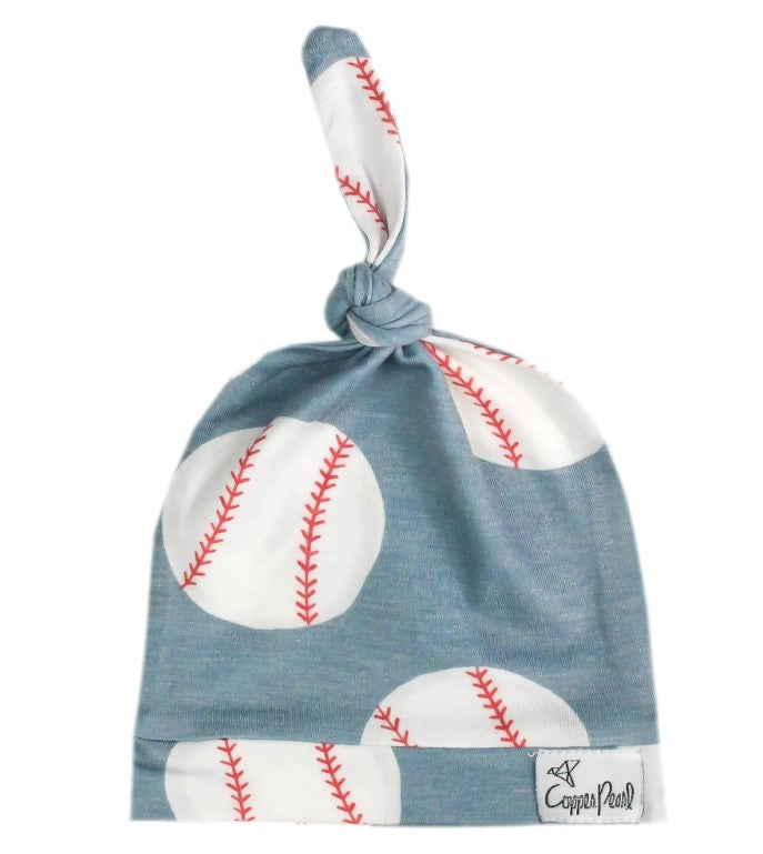 Slugger Top Knot Hat-520 Baby & Kids Gifts-Simply Stylish Boutique-Simply Stylish Boutique | Women’s & Kid’s Fashion | Paducah, KY