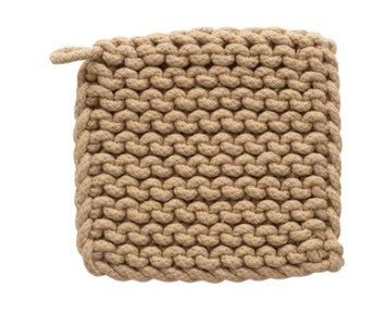 Cotton Crocheted Pot Holder-510 General Gifts-Simply Stylish Boutique-Simply Stylish Boutique | Women’s & Kid’s Fashion | Paducah, KY