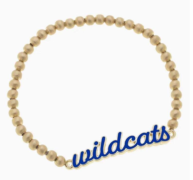 Kentucky Wildcats Script Bracelet-410 Jewelry-Simply Stylish Boutique-Simply Stylish Boutique | Women’s & Kid’s Fashion | Paducah, KY