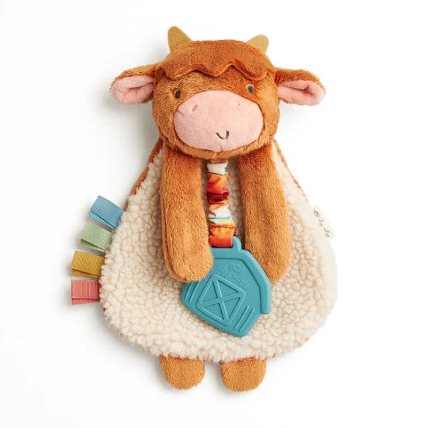 Itzy Lovey Plush and Teether Toy-520 Baby & Kids Gifts-Simply Stylish Boutique-Simply Stylish Boutique | Women’s & Kid’s Fashion | Paducah, KY