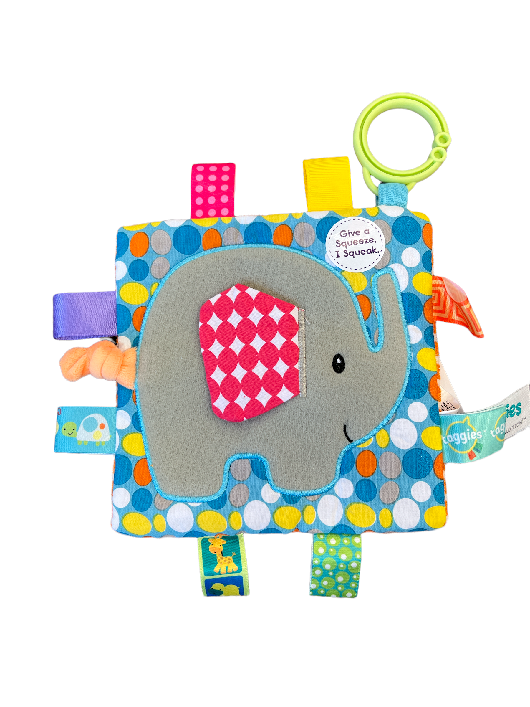 Taggie Crinkle Me Elephant-520 Baby & Kids Gifts-Simply Stylish Boutique-Simply Stylish Boutique | Women’s & Kid’s Fashion | Paducah, KY