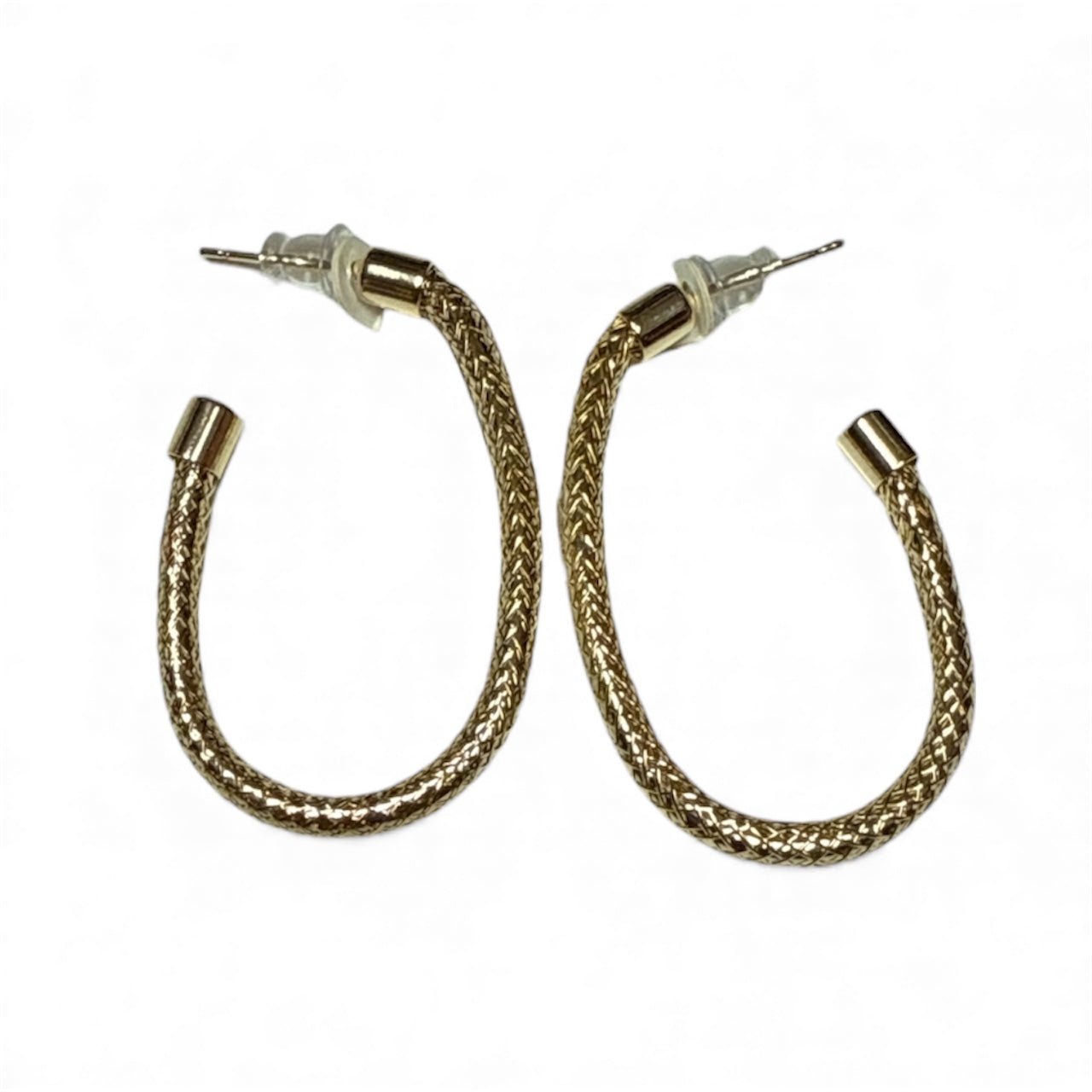 Hook Textured Hoop-410 Jewelry-Simply Stylish Boutique-Simply Stylish Boutique | Women’s & Kid’s Fashion | Paducah, KY