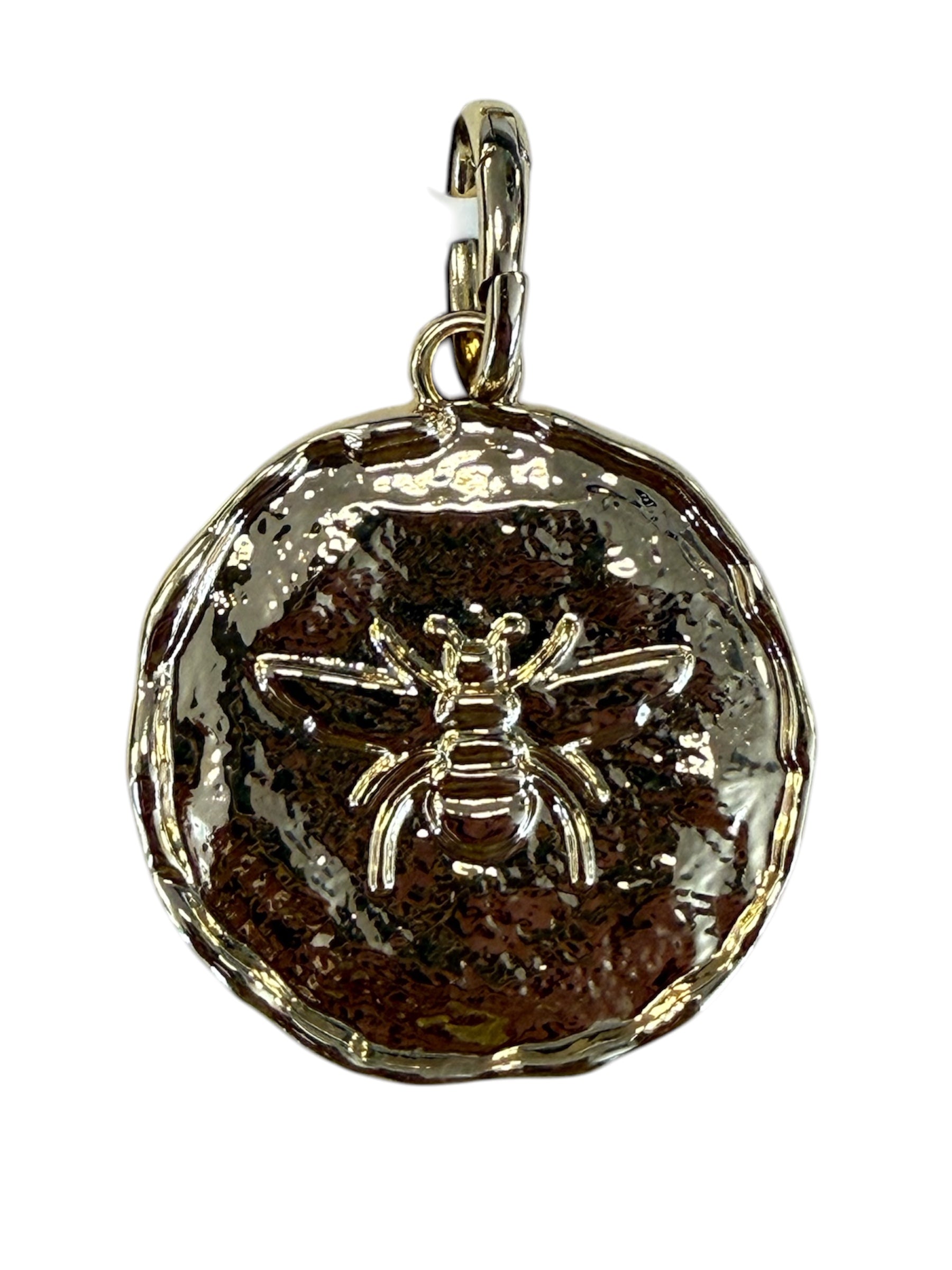Bee Coin Pendant-410 Jewelry-Simply Stylish Boutique-Simply Stylish Boutique | Women’s & Kid’s Fashion | Paducah, KY