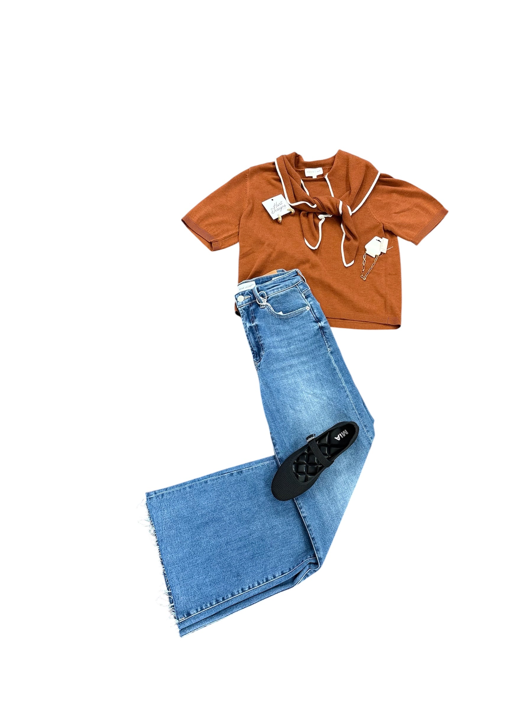 Tie It Together Knit Top-130 Dressy Tops & Blouses-Simply Stylish boutique-Simply Stylish Boutique | Women’s & Kid’s Fashion | Paducah, KY