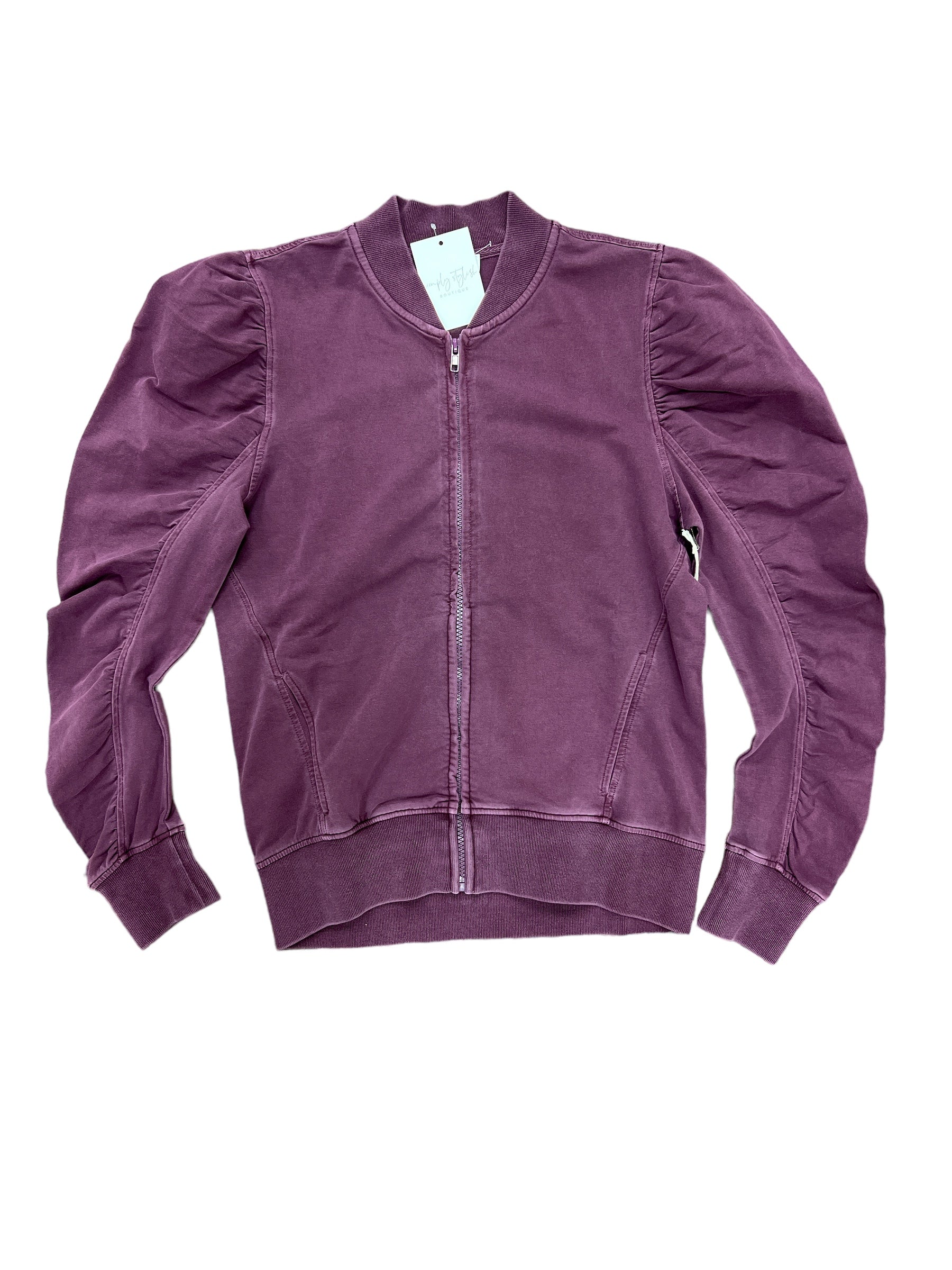 Kaya Prune-150 Jackets, Blazers, & Outerwear-Simply Stylish Boutique-Simply Stylish Boutique | Women’s & Kid’s Fashion | Paducah, KY