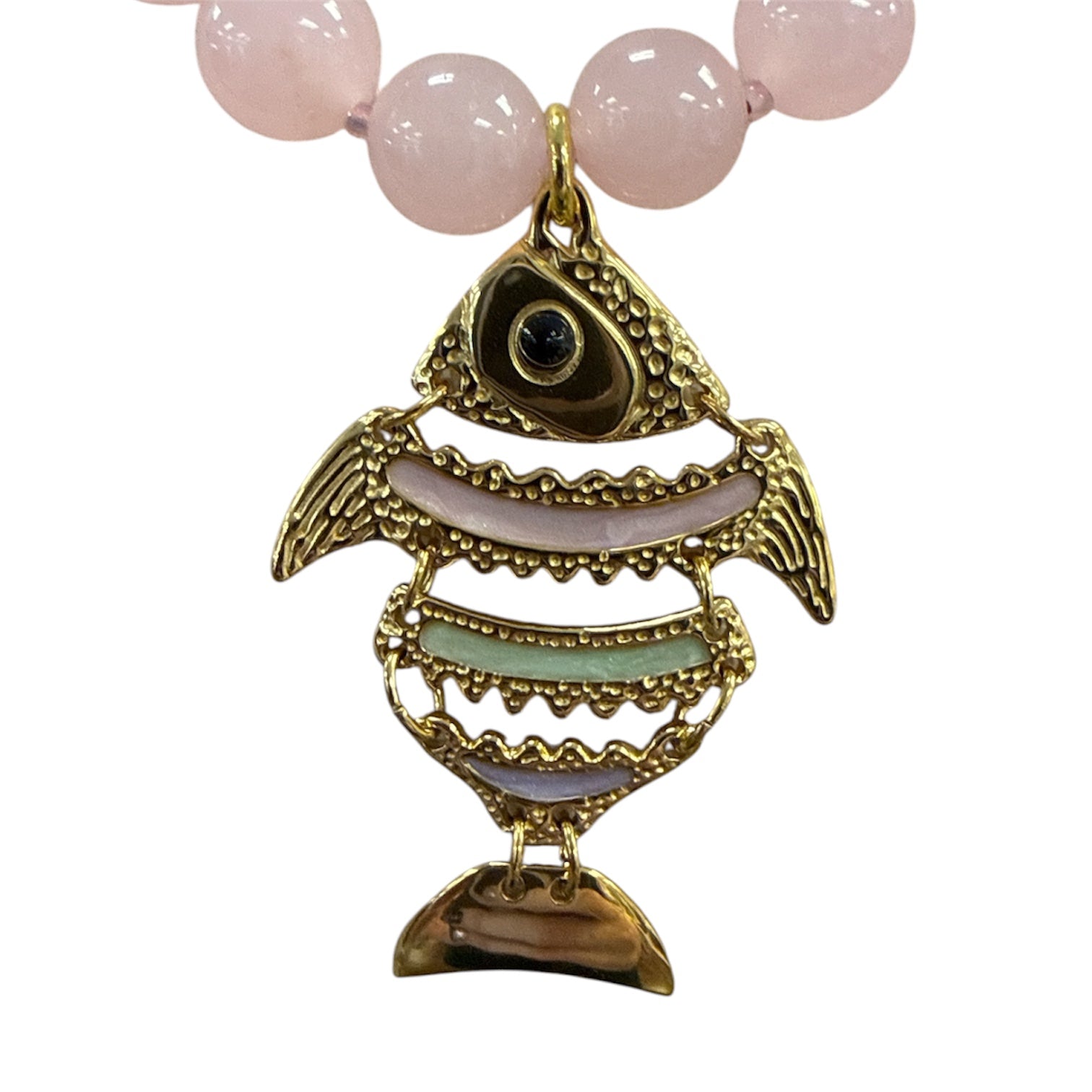 Pink Sands Fish Necklace-410 Jewelry-Simply Stylish boutique-Simply Stylish Boutique | Women’s & Kid’s Fashion | Paducah, KY