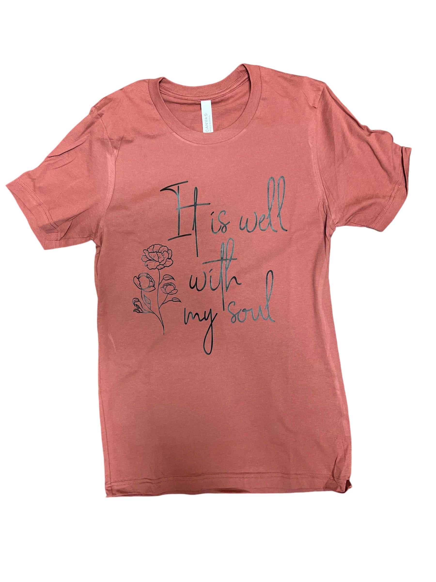 It Is Well With My Soul-110 Graphic Tee-Simply Stylish boutique-Simply Stylish Boutique | Women’s & Kid’s Fashion | Paducah, KY