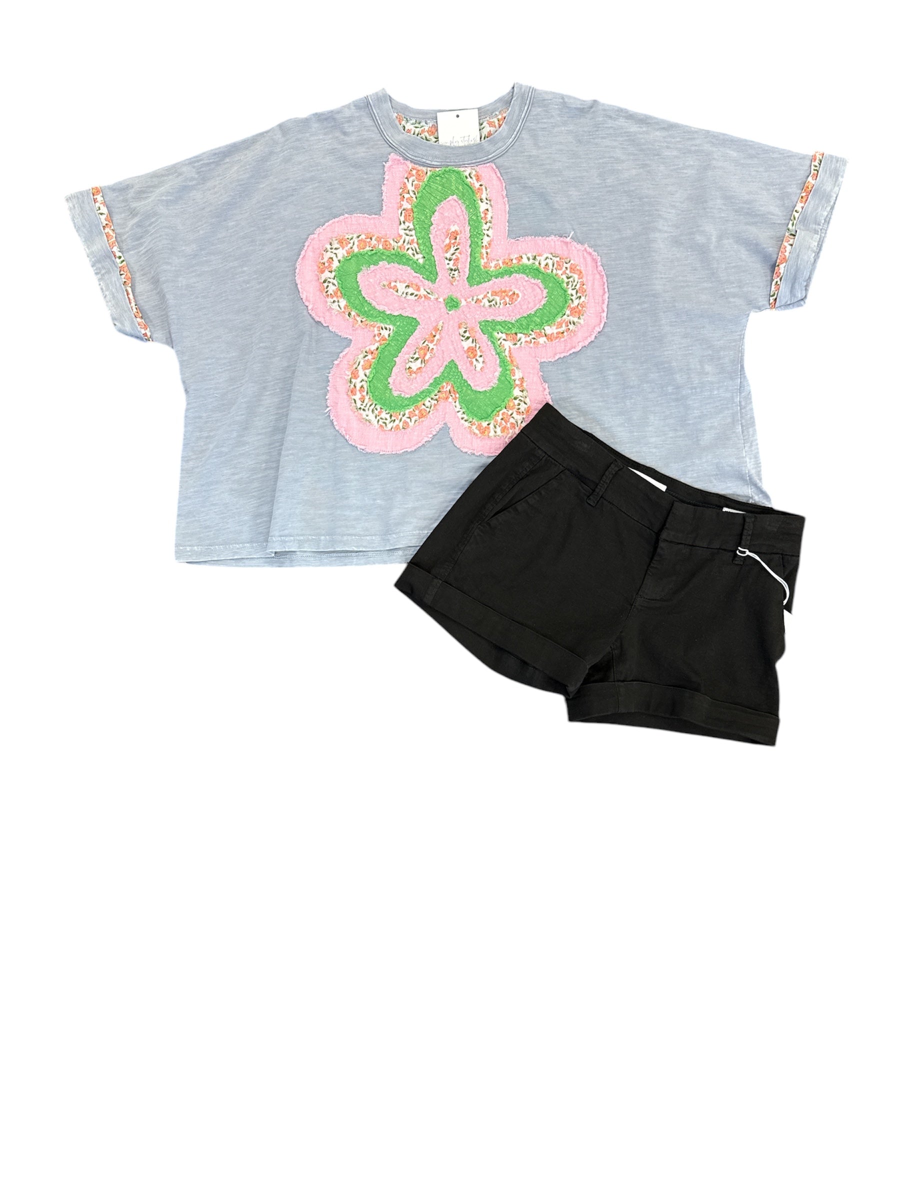 Flower Patch Top-510 General Gifts-Simply Stylish Boutique-Simply Stylish Boutique | Women’s & Kid’s Fashion | Paducah, KY