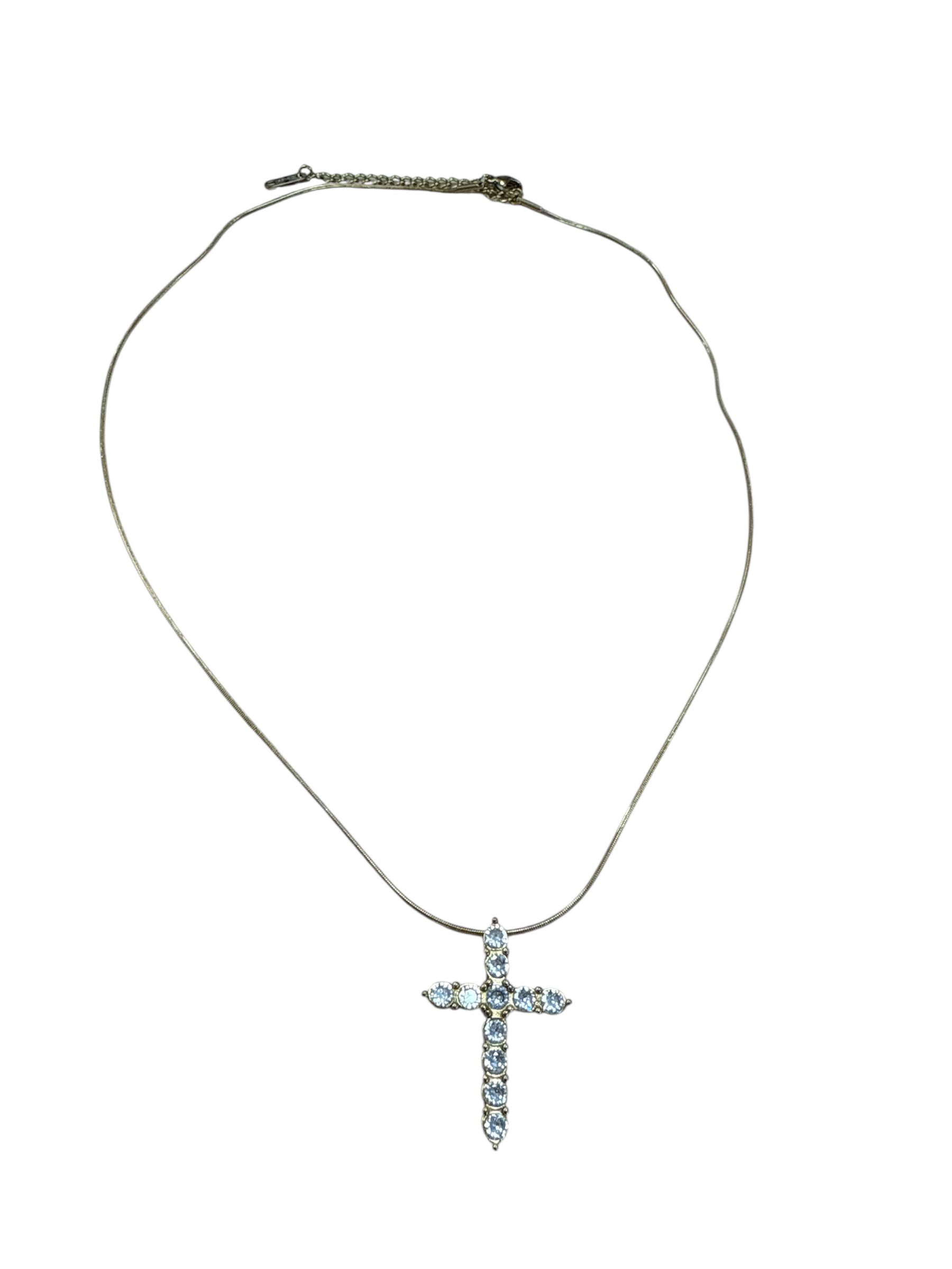 XL Diamond Cross Necklace-410 Jewelry-Simply Stylish Boutique-Simply Stylish Boutique | Women’s & Kid’s Fashion | Paducah, KY