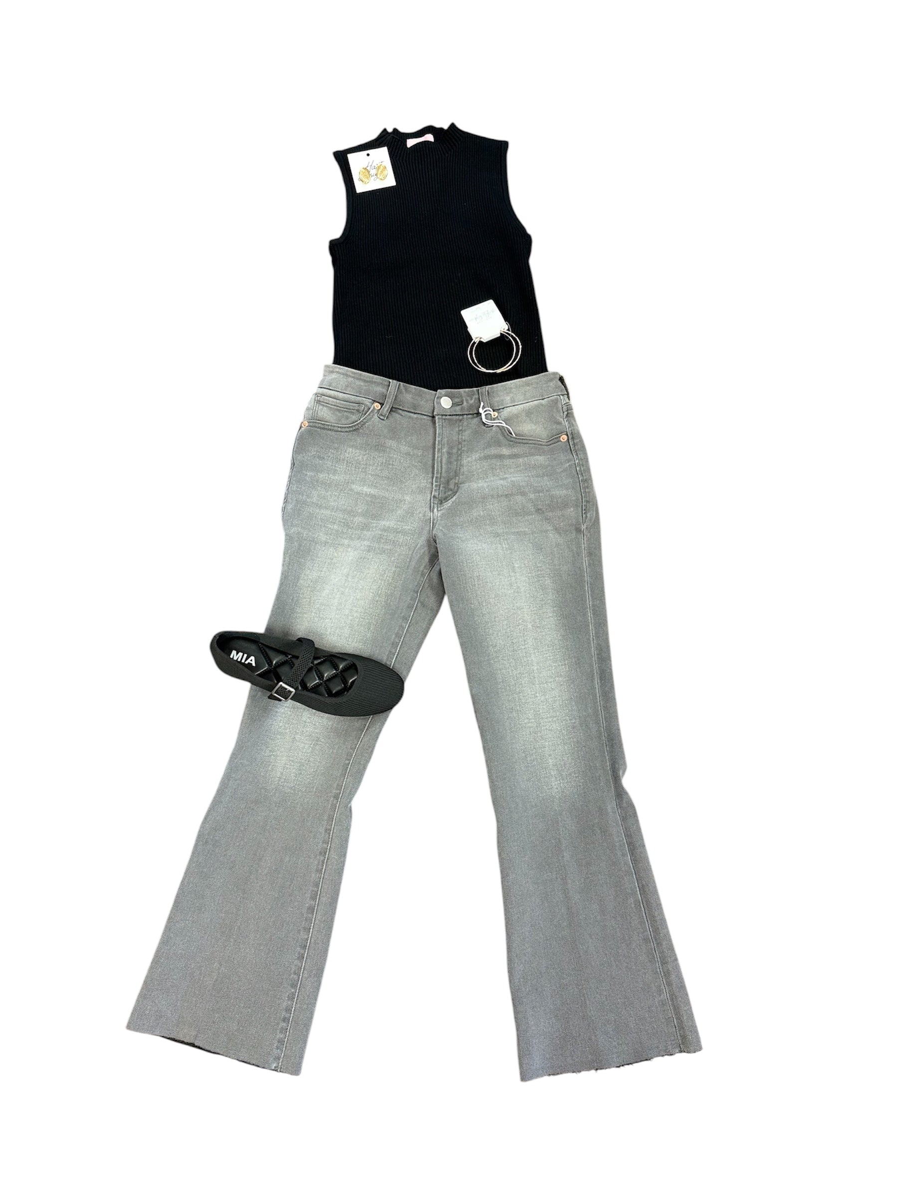 Jeanne Flare Jean - Empire-210 Denim-Simply stylish Boutique-Simply Stylish Boutique | Women’s & Kid’s Fashion | Paducah, KY