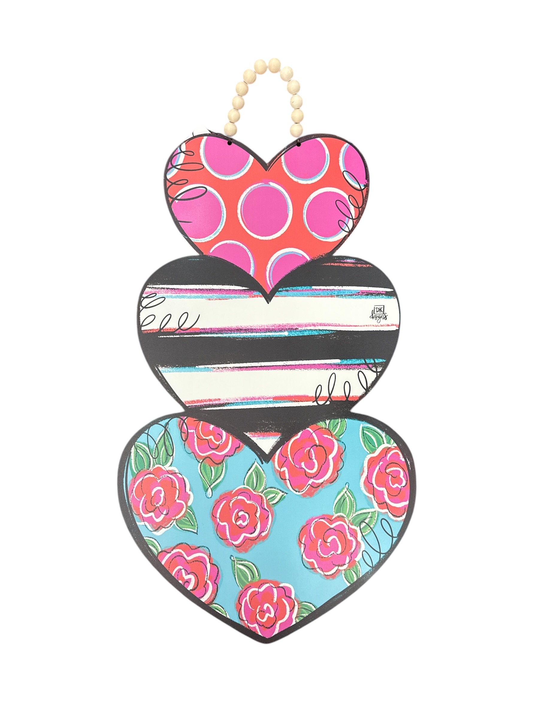 Hearts Door Hanger-510 General Gifts-Simply Stylish Boutique-Simply Stylish Boutique | Women’s & Kid’s Fashion | Paducah, KY