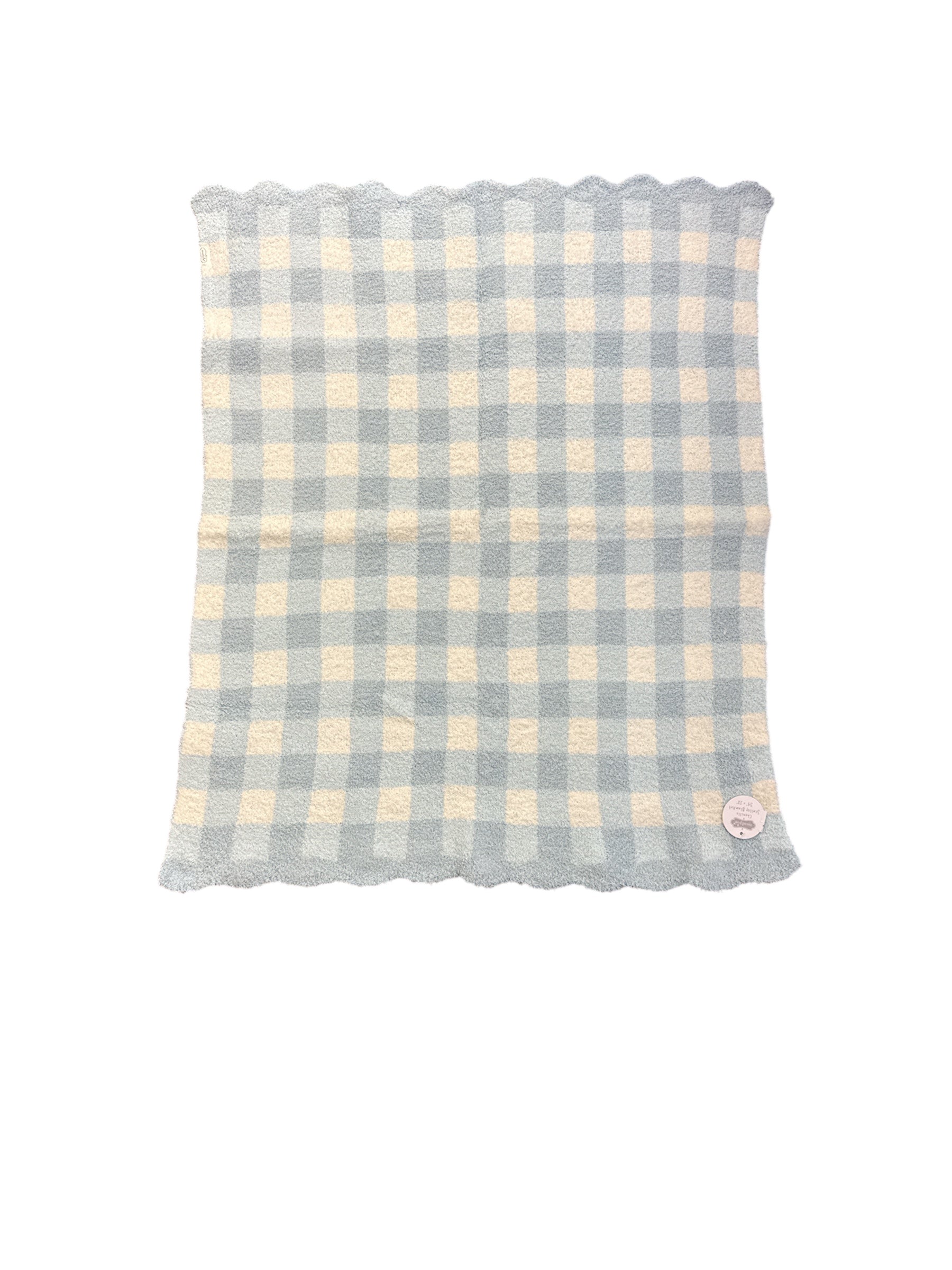 Gingham Chenille Blanket-520 Baby & Kids Gifts-Simply Stylish Boutique-Simply Stylish Boutique | Women’s & Kid’s Fashion | Paducah, KY