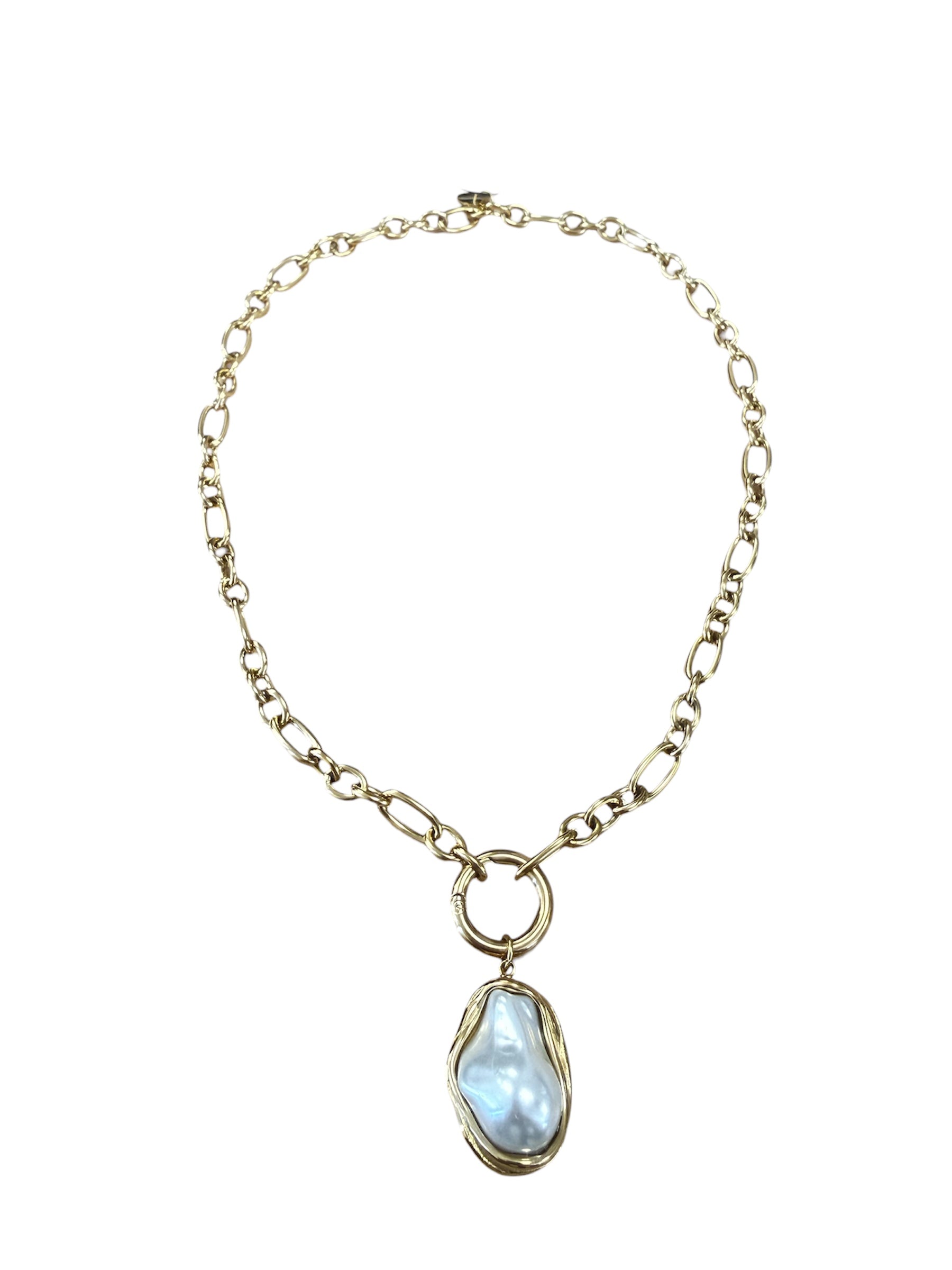 Pearl Drop Necklace-410 Jewelry-Simply Stylish Boutique-Simply Stylish Boutique | Women’s & Kid’s Fashion | Paducah, KY