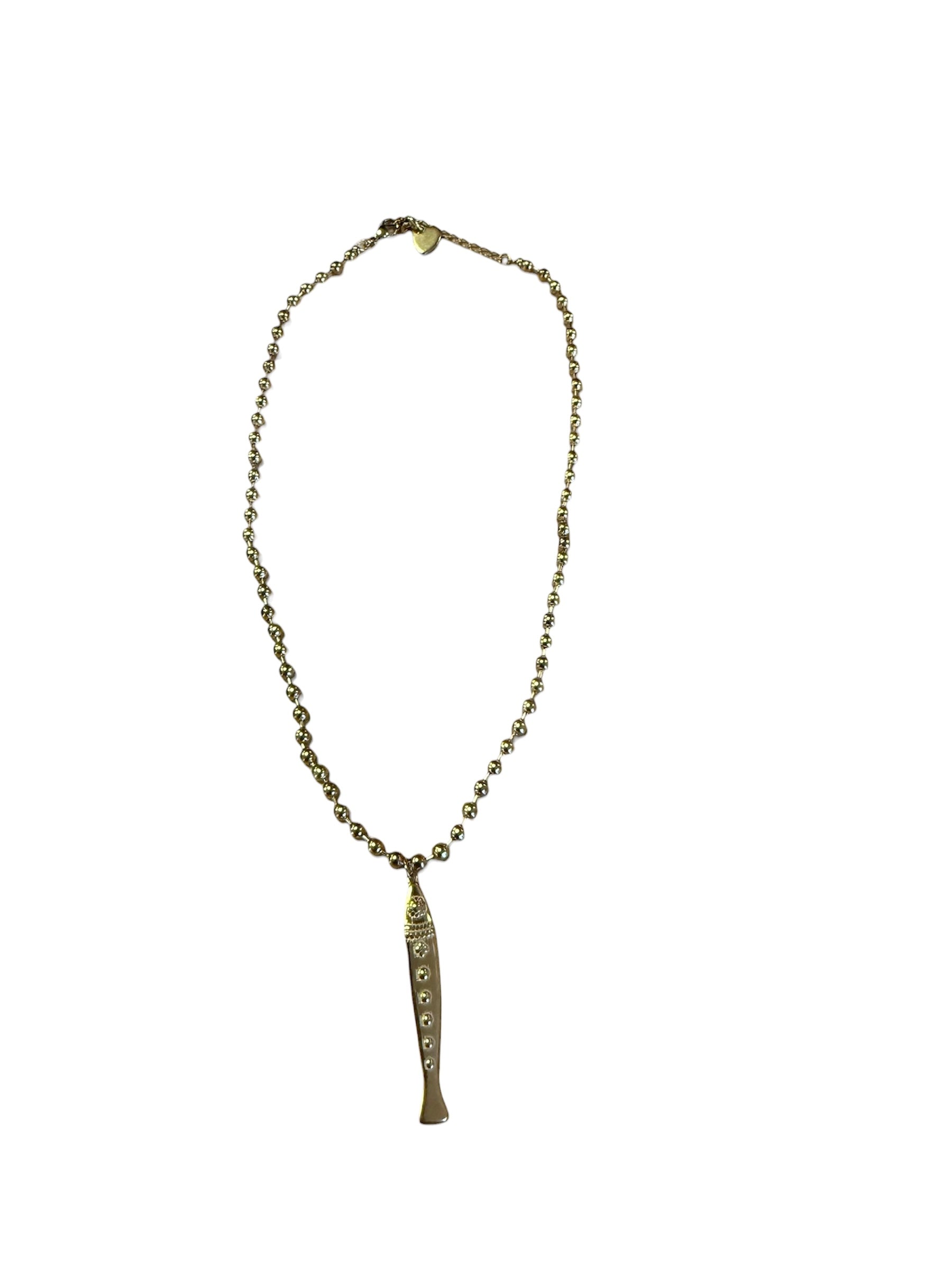 Golden Tide Fish Necklace-410 Jewelry-Simply Stylish Boutique-Simply Stylish Boutique | Women’s & Kid’s Fashion | Paducah, KY