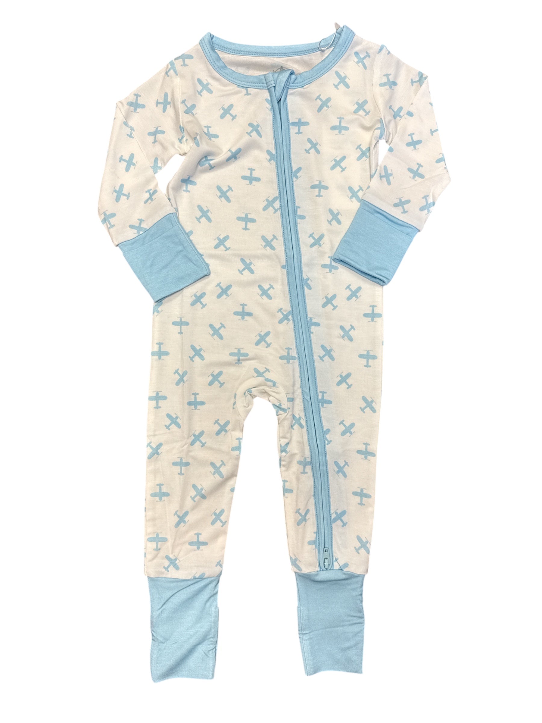 Airplane Converter Romper-520 Baby & Kids Gifts-Simply Stylish Boutique-Simply Stylish Boutique | Women’s & Kid’s Fashion | Paducah, KY