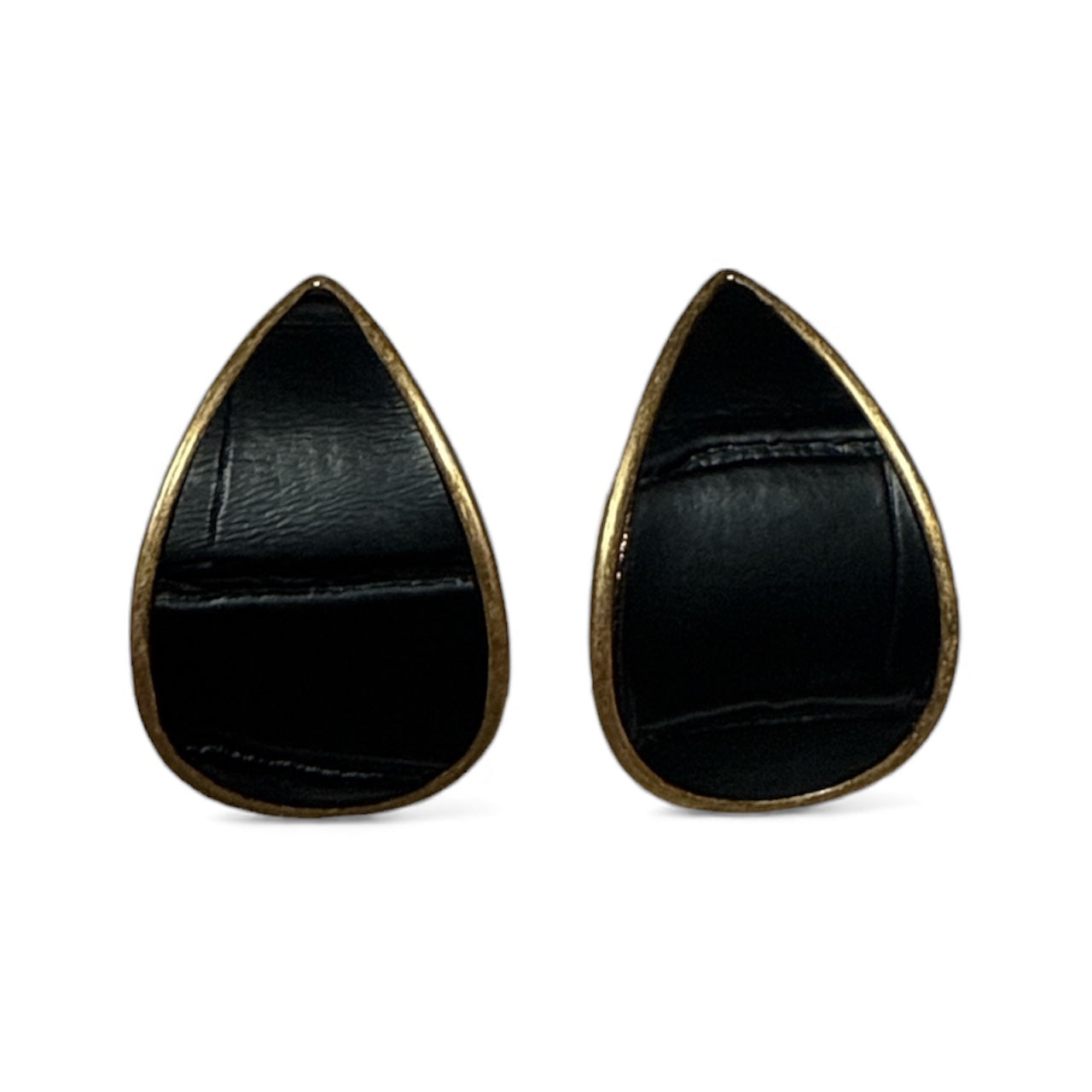 Leather Teardrop Earrings-410 Jewelry-Simply Stylish Boutique-Simply Stylish Boutique | Women’s & Kid’s Fashion | Paducah, KY