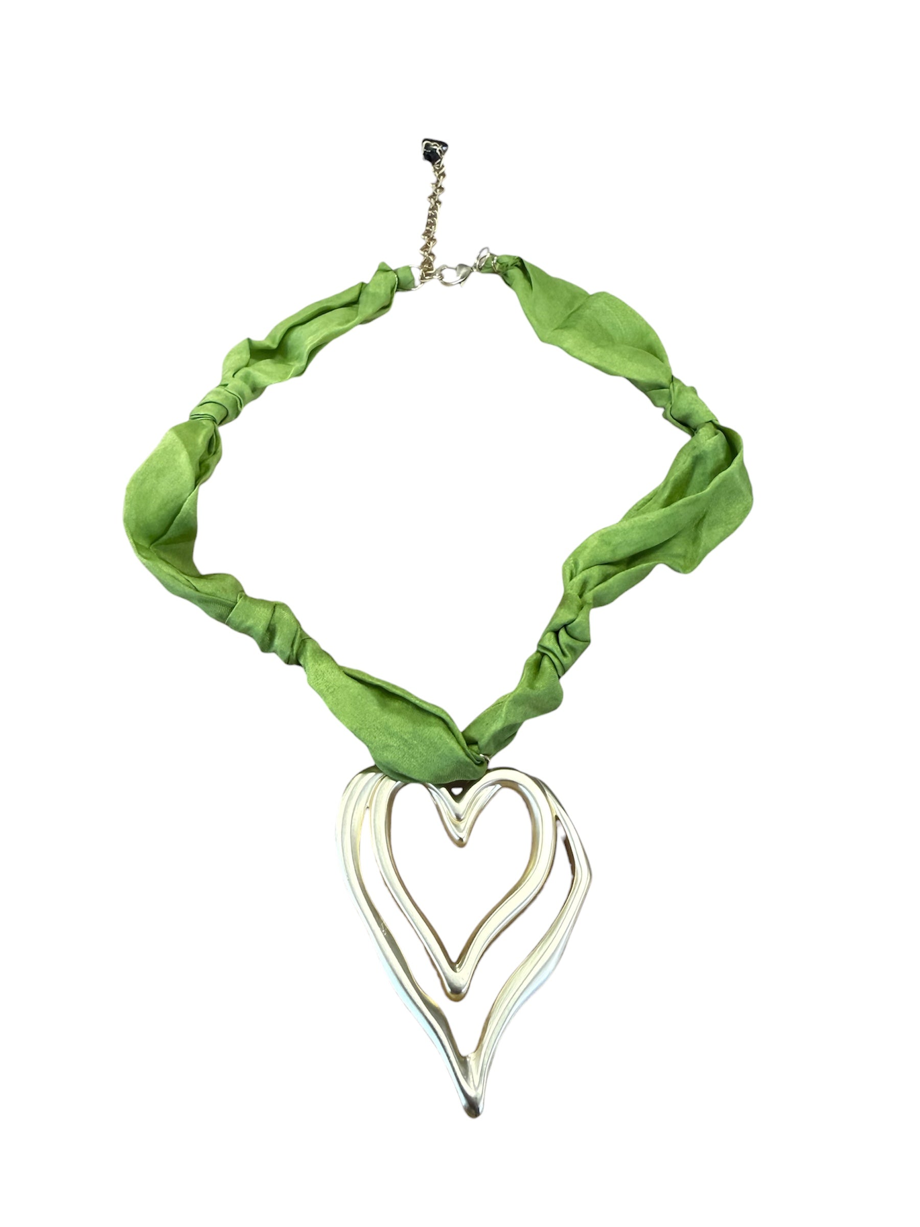 Heart Pendant Scarf Necklace-410 Jewelry-Simply Stylish Boutique-Simply Stylish Boutique | Women’s & Kid’s Fashion | Paducah, KY