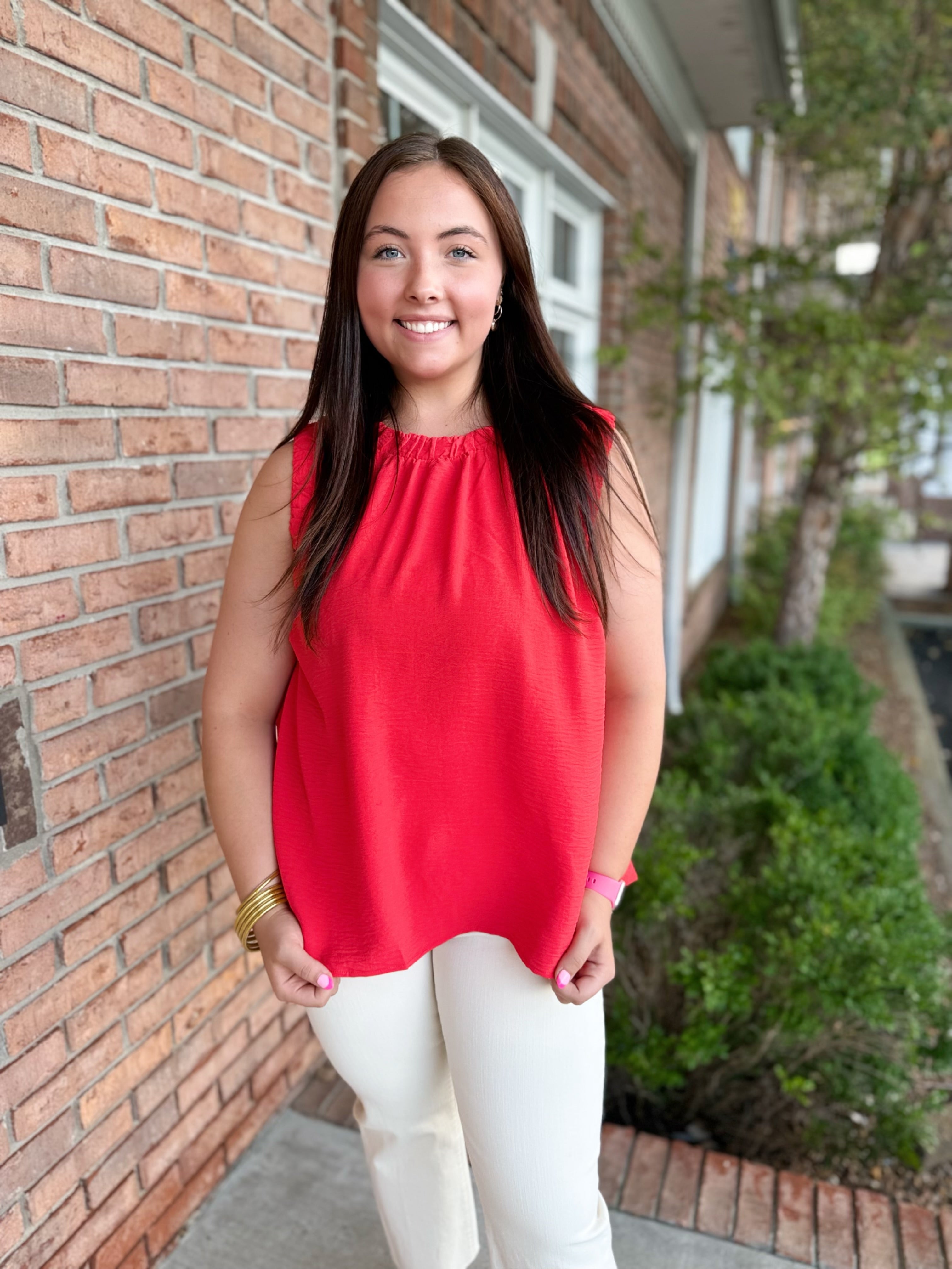 Grace Ruffle Top