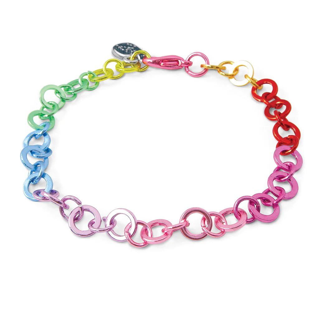 Kids Rainbow Chain Bracelet-520 Baby & Kids Gifts-Simply Stylish Boutique-Simply Stylish Boutique | Women’s & Kid’s Fashion | Paducah, KY