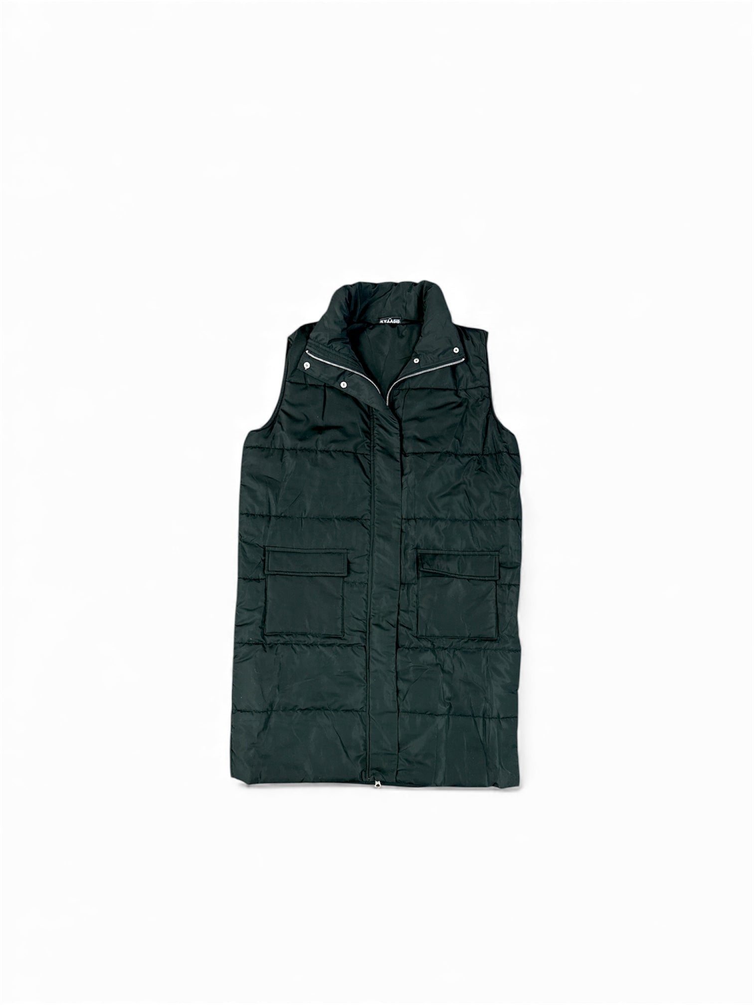 Long Quilted Puffer Vest-150 Jackets, Blazers, & Outerwear-Simply Stylish Boutique-Simply Stylish Boutique | Women’s & Kid’s Fashion | Paducah, KY