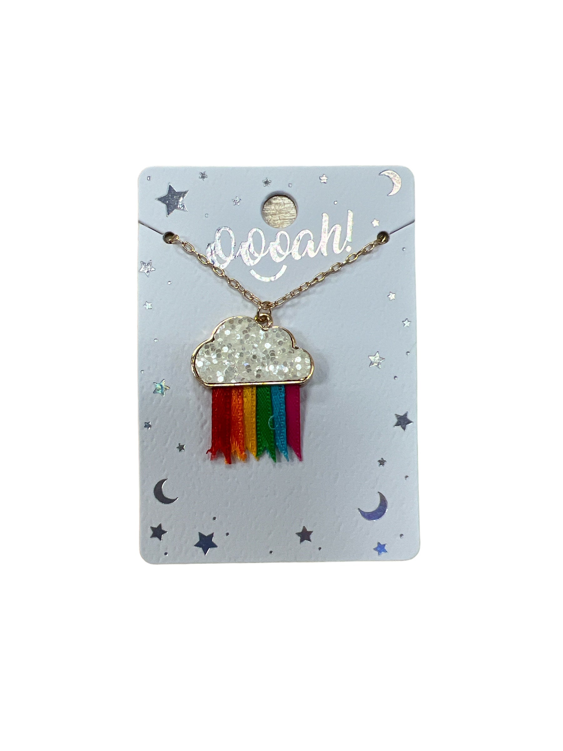 Cloud & Rainbow Necklace-410 Jewelry-Simply Stylish Boutique-Simply Stylish Boutique | Women’s & Kid’s Fashion | Paducah, KY