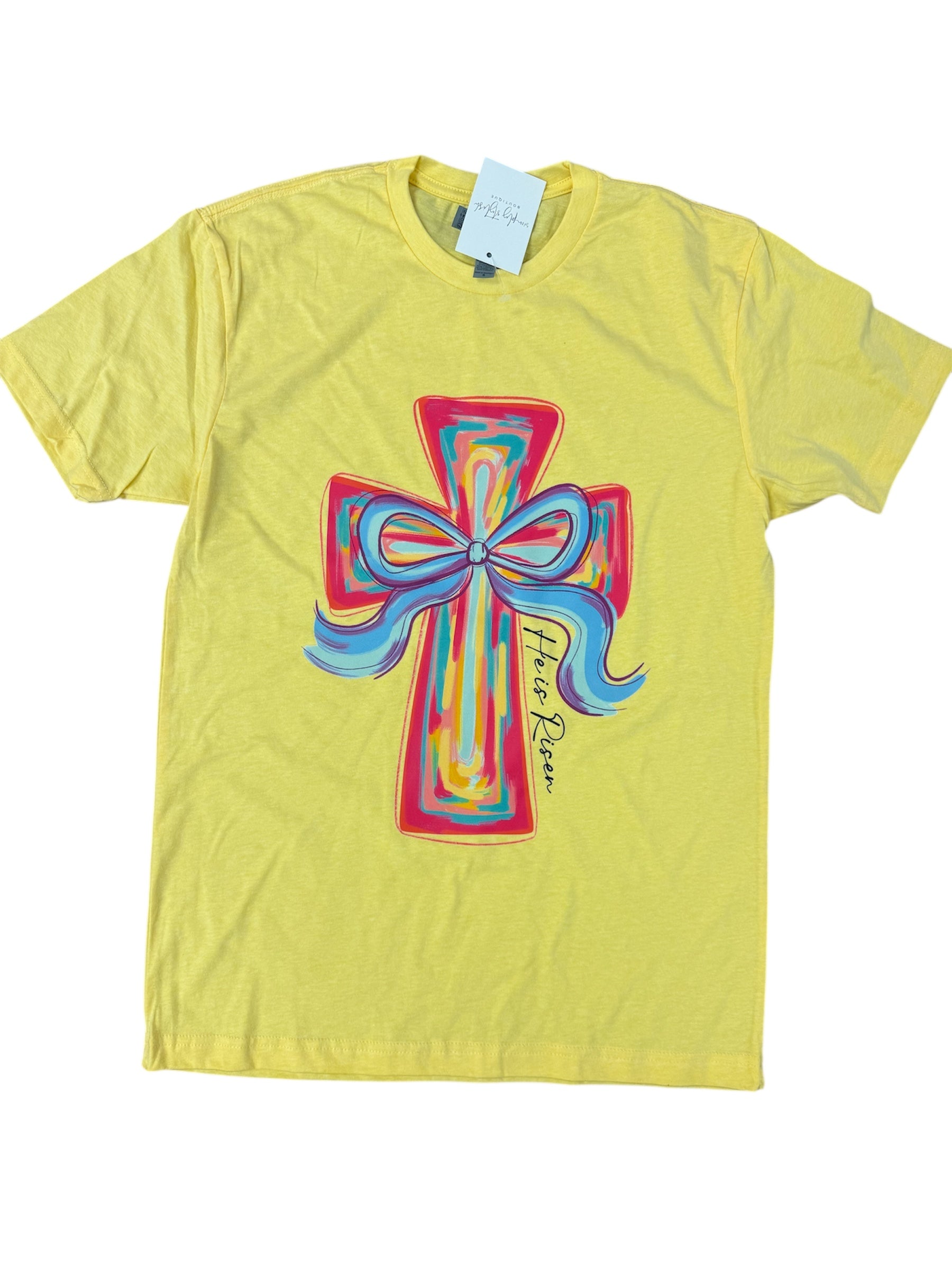 Watercolor Cross Tee-110 Graphic Tee-Simply Stylish Boutique-Simply Stylish Boutique | Women’s & Kid’s Fashion | Paducah, KY
