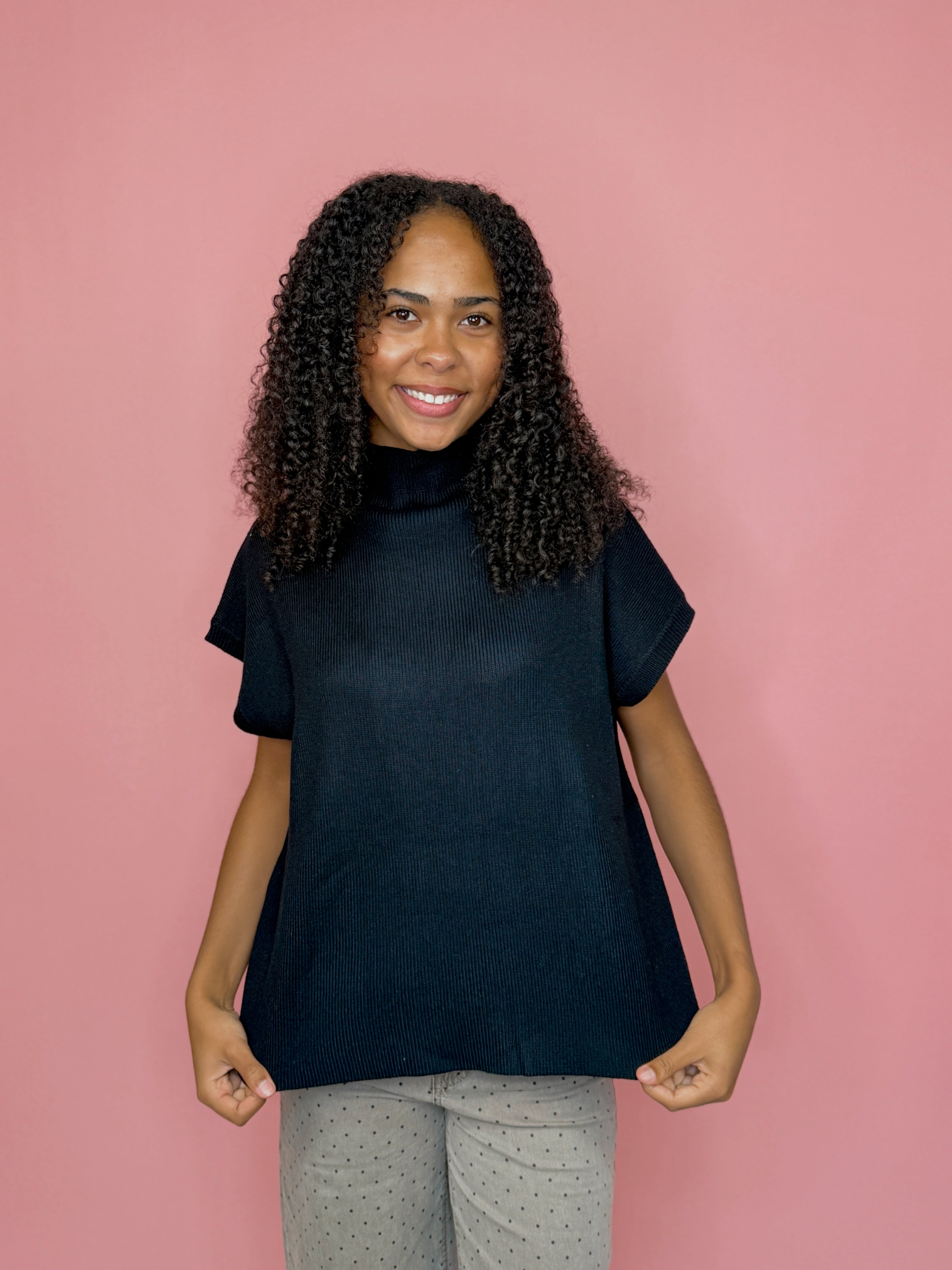The Mock Neck Sweater-130 Dressy Tops & Blouses-Simply Stylish Boutique-Simply Stylish Boutique | Women’s & Kid’s Fashion | Paducah, KY