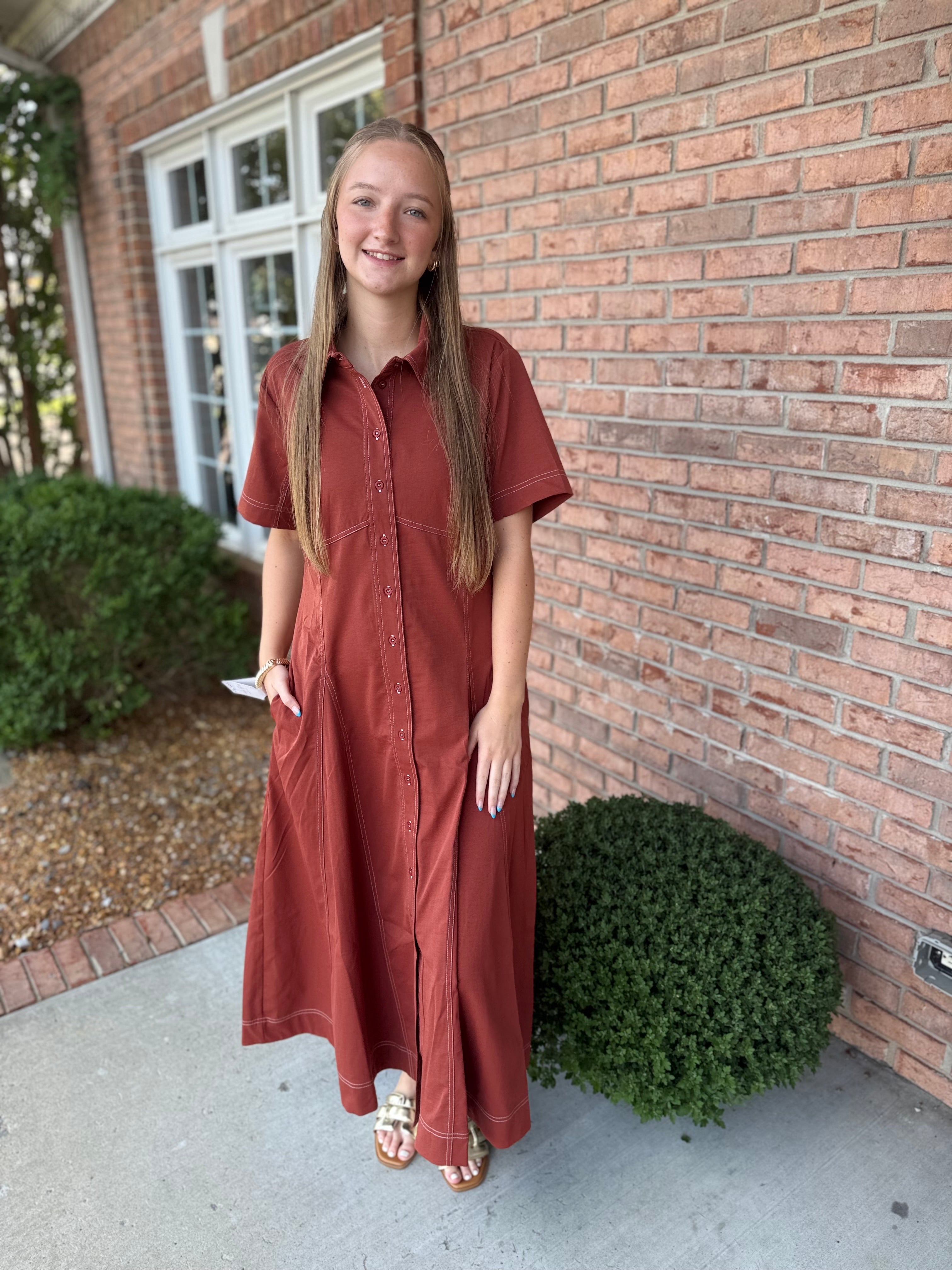Brick House Beauty Midi Dress