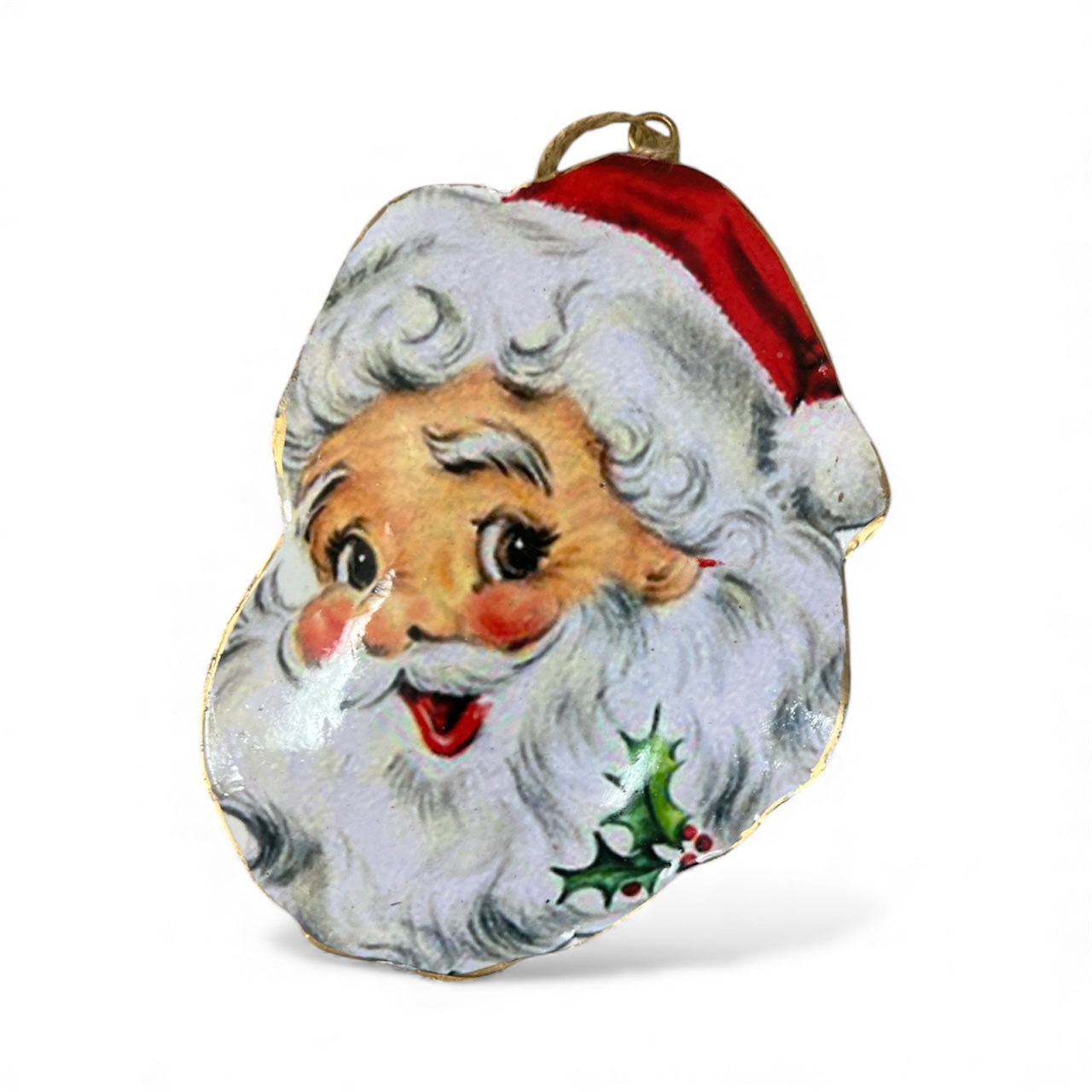 Retro Santa Ornament-540 Holiday/Seasonal-Simply Stylish Boutique-Simply Stylish Boutique | Women’s & Kid’s Fashion | Paducah, KY