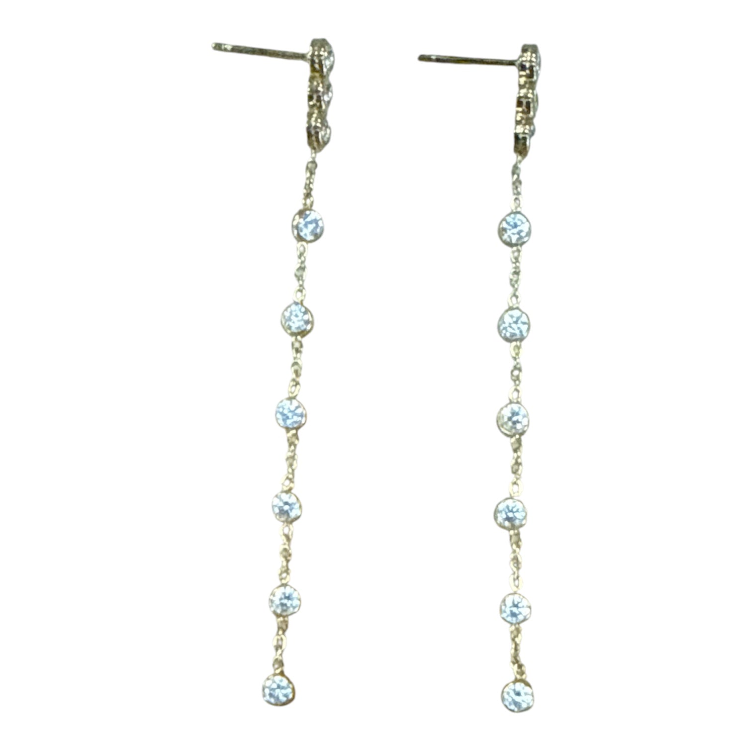 Triple Drop Rhinestone Earring-410 Jewelry-Simply Stylish boutique-Simply Stylish Boutique | Women’s & Kid’s Fashion | Paducah, KY