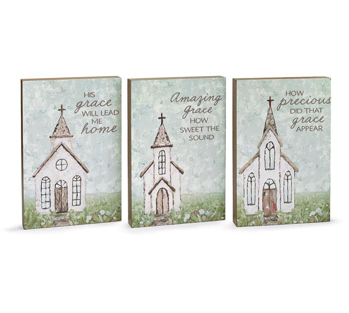 Wall Hanging Church Painting-510 General Gifts-Burton & Burton-Simply Stylish Boutique | Women’s & Kid’s Fashion | Paducah, KY