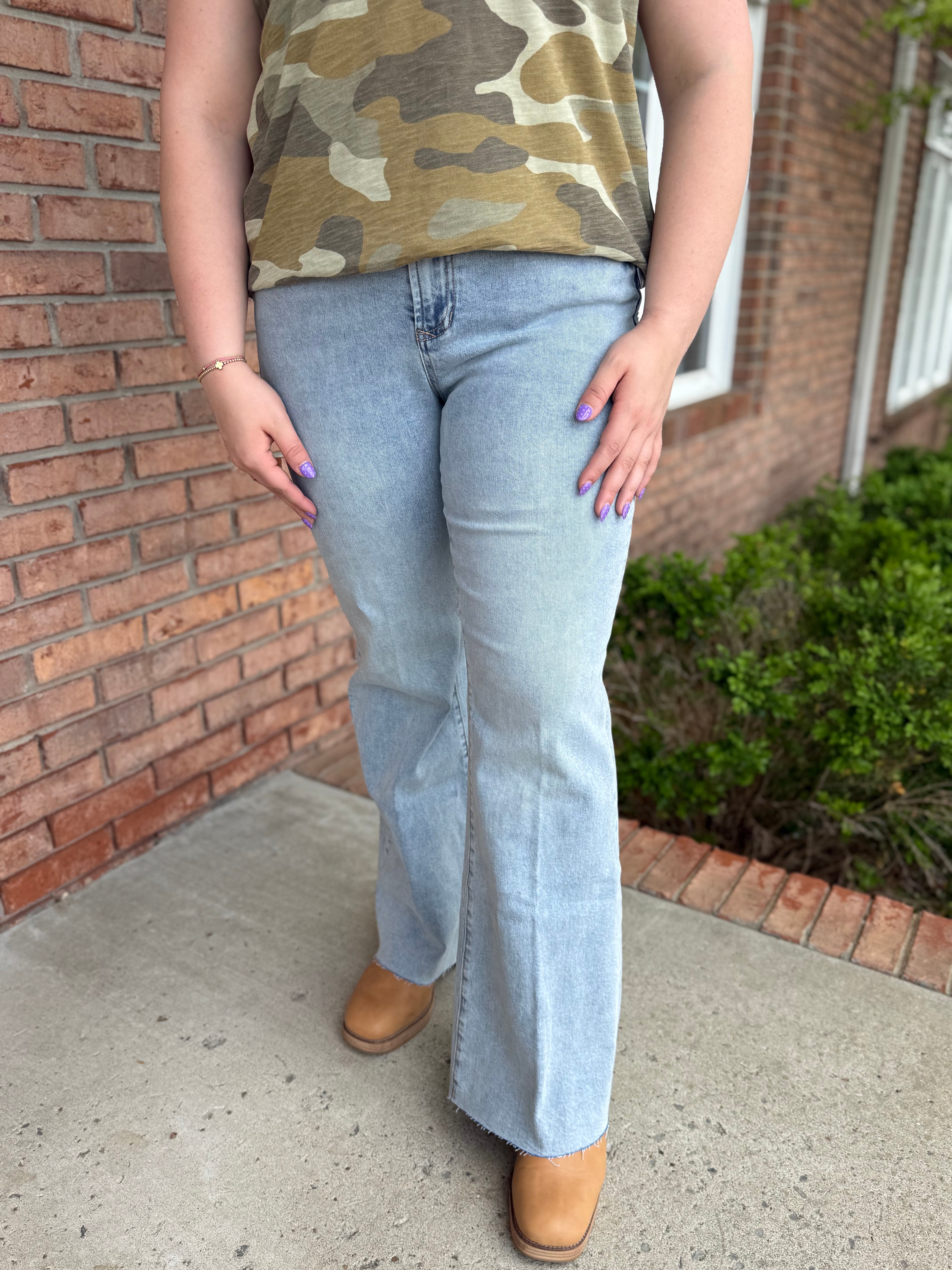Florence Jean - Sunset Blue-210 Denim-Simply Stylish Boutique-Simply Stylish Boutique | Women’s & Kid’s Fashion | Paducah, KY
