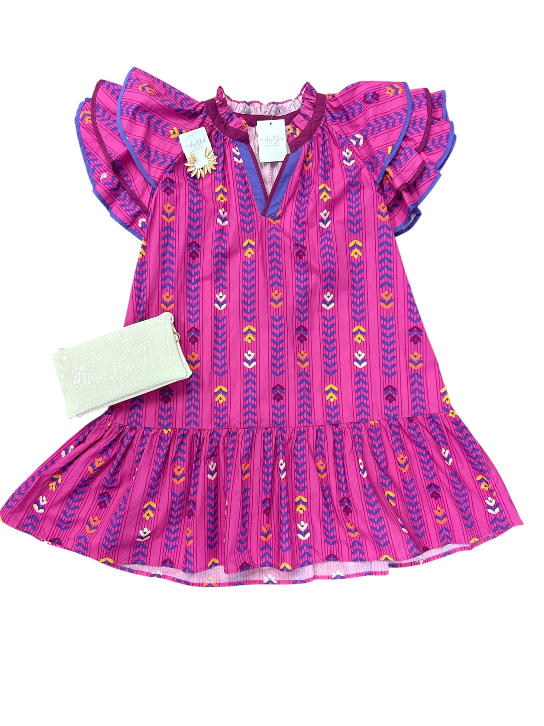Nia Dress-310 Dresses-Simply Stylish Boutique-Simply Stylish Boutique | Women’s & Kid’s Fashion | Paducah, KY