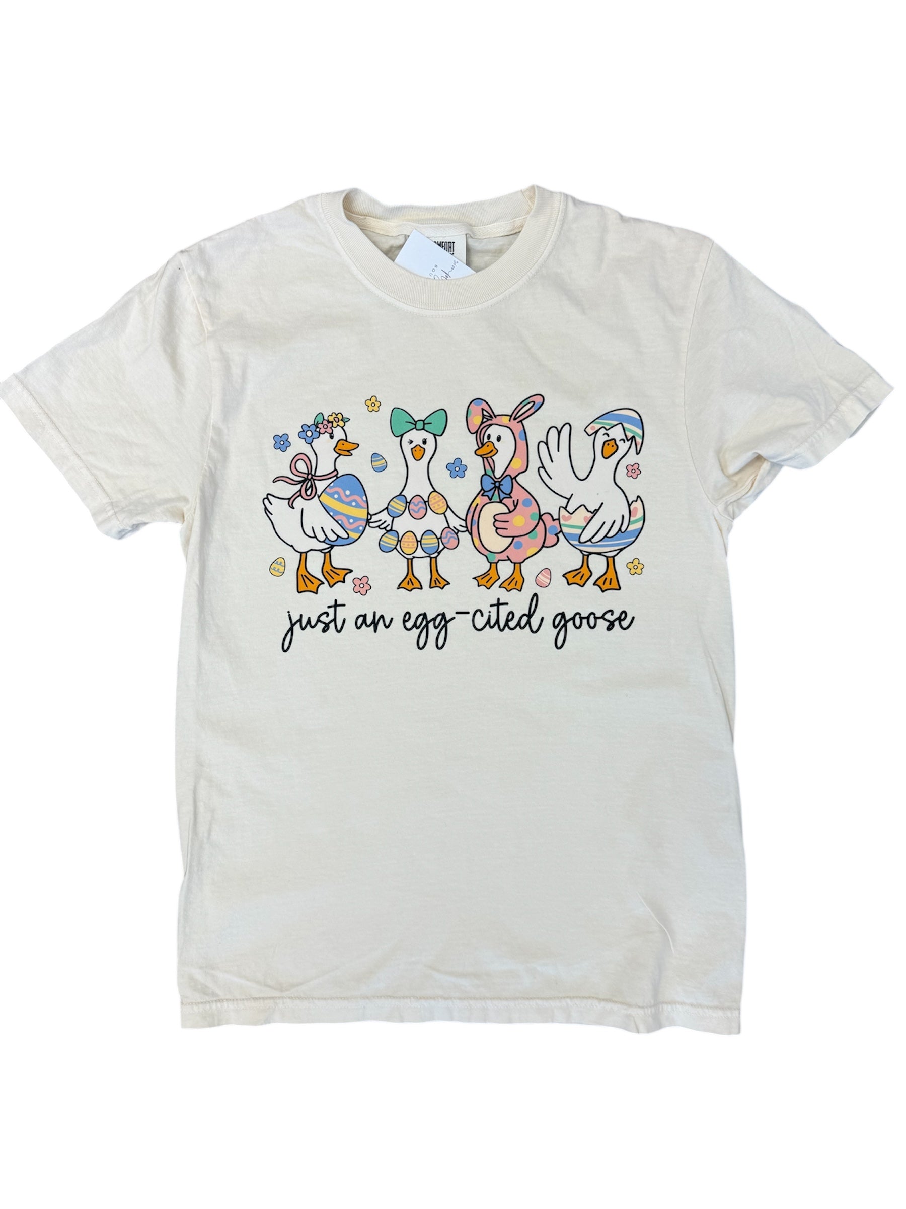 Eggciting Goose-110 Graphic Tee-Simply Stylish Boutique-Simply Stylish Boutique | Women’s & Kid’s Fashion | Paducah, KY