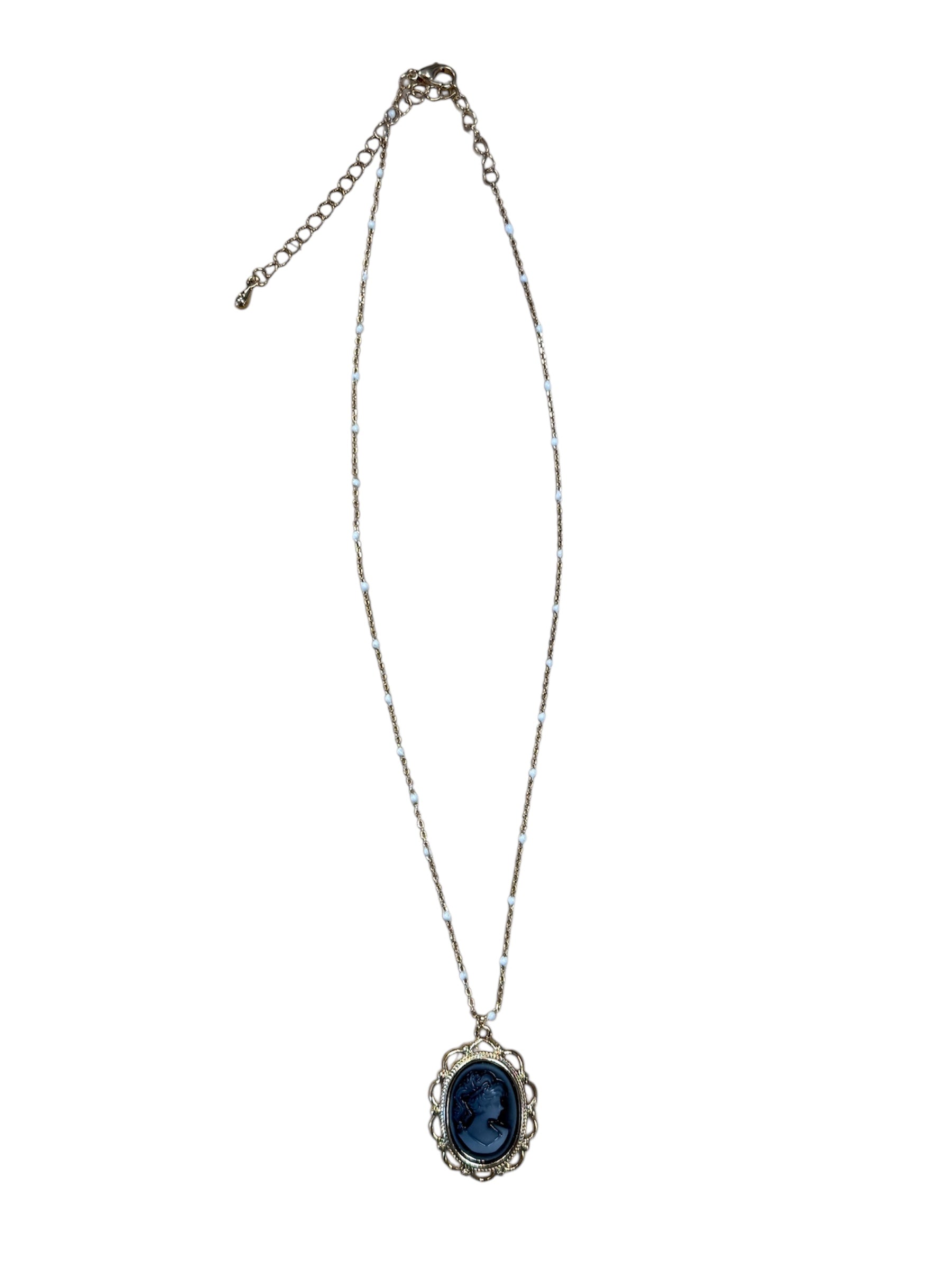 Cameo Pendant Necklace-410 Jewelry-Simply Stylish Boutique-Simply Stylish Boutique | Women’s & Kid’s Fashion | Paducah, KY