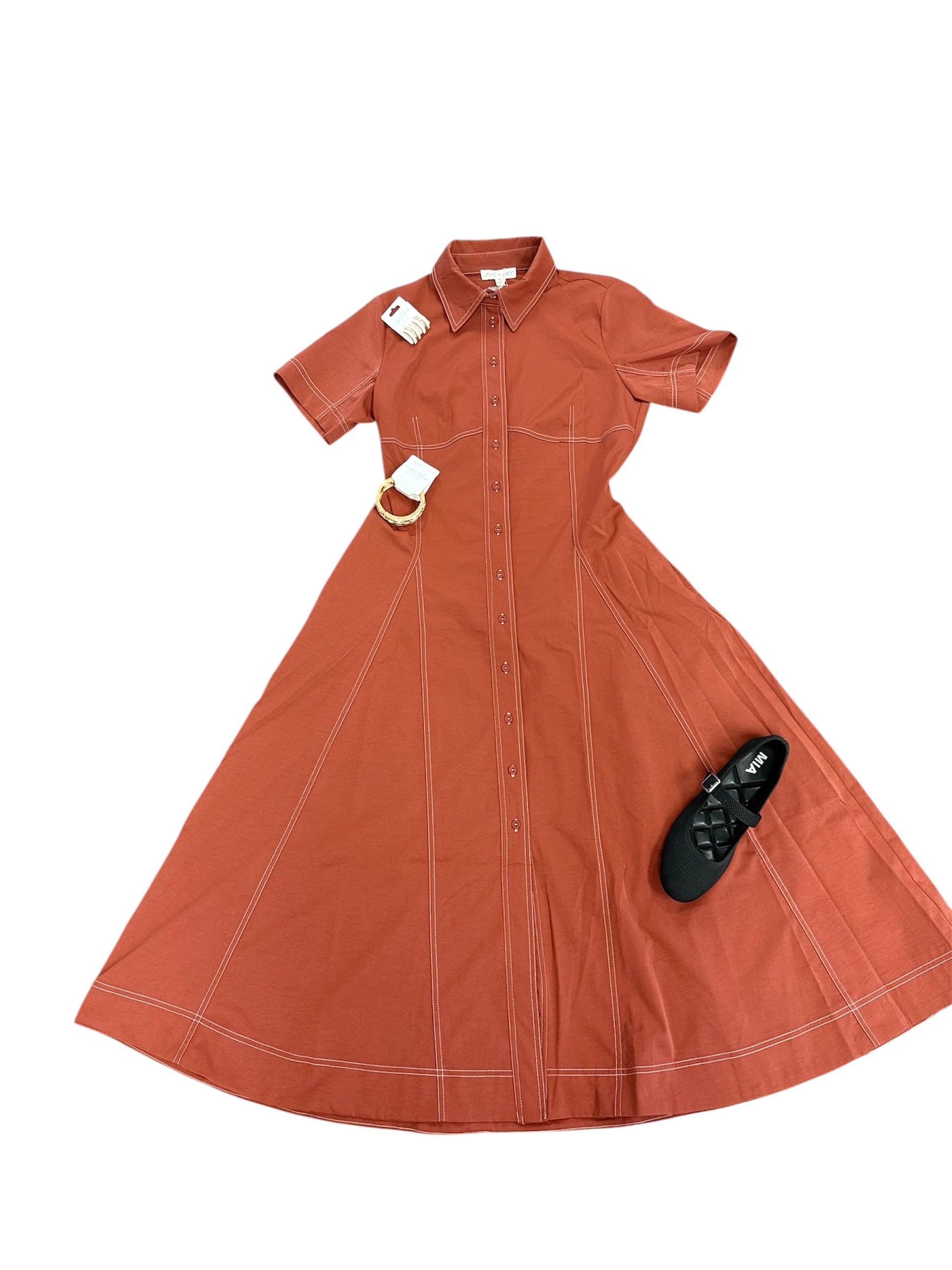 Brick House Beauty Midi Dress