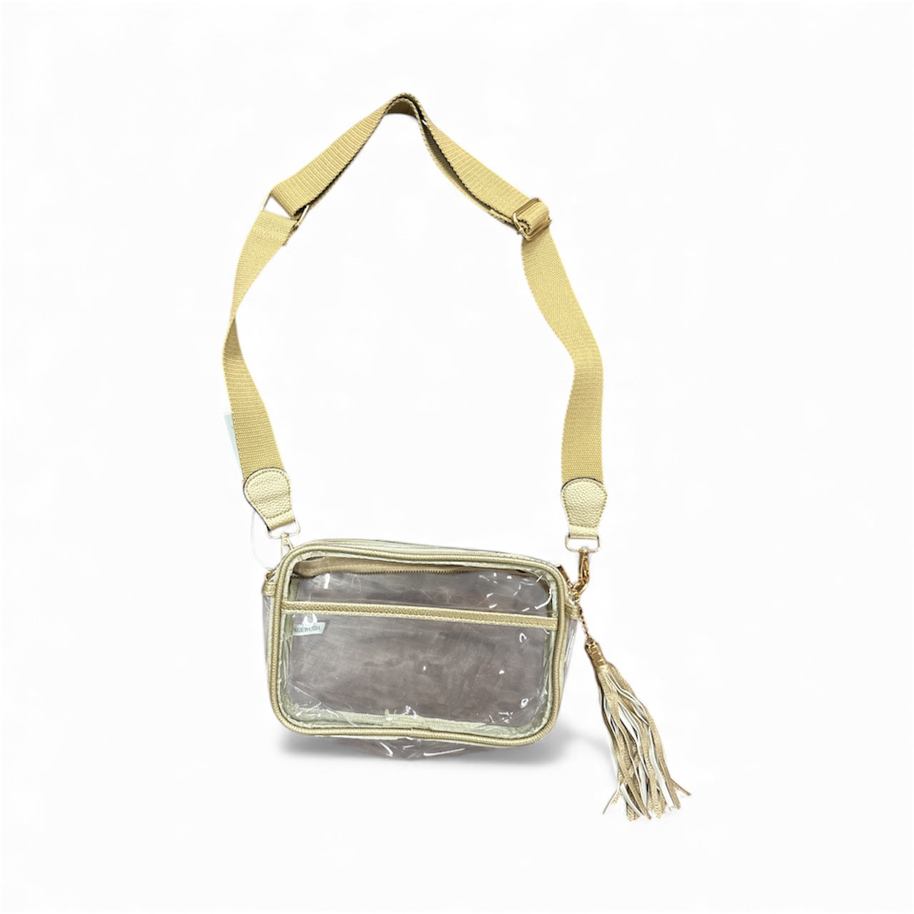 Gold Clear Crossbody-420 Bags & Totes-Simply Stylish Boutique-Simply Stylish Boutique | Women’s & Kid’s Fashion | Paducah, KY