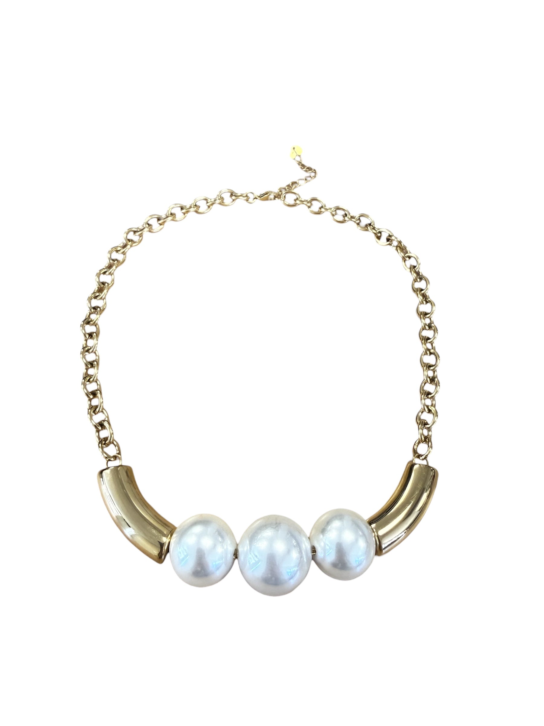 Golden Harmony Pearl Necklace-410 Jewelry-Simply Stylish Boutique-Simply Stylish Boutique | Women’s & Kid’s Fashion | Paducah, KY