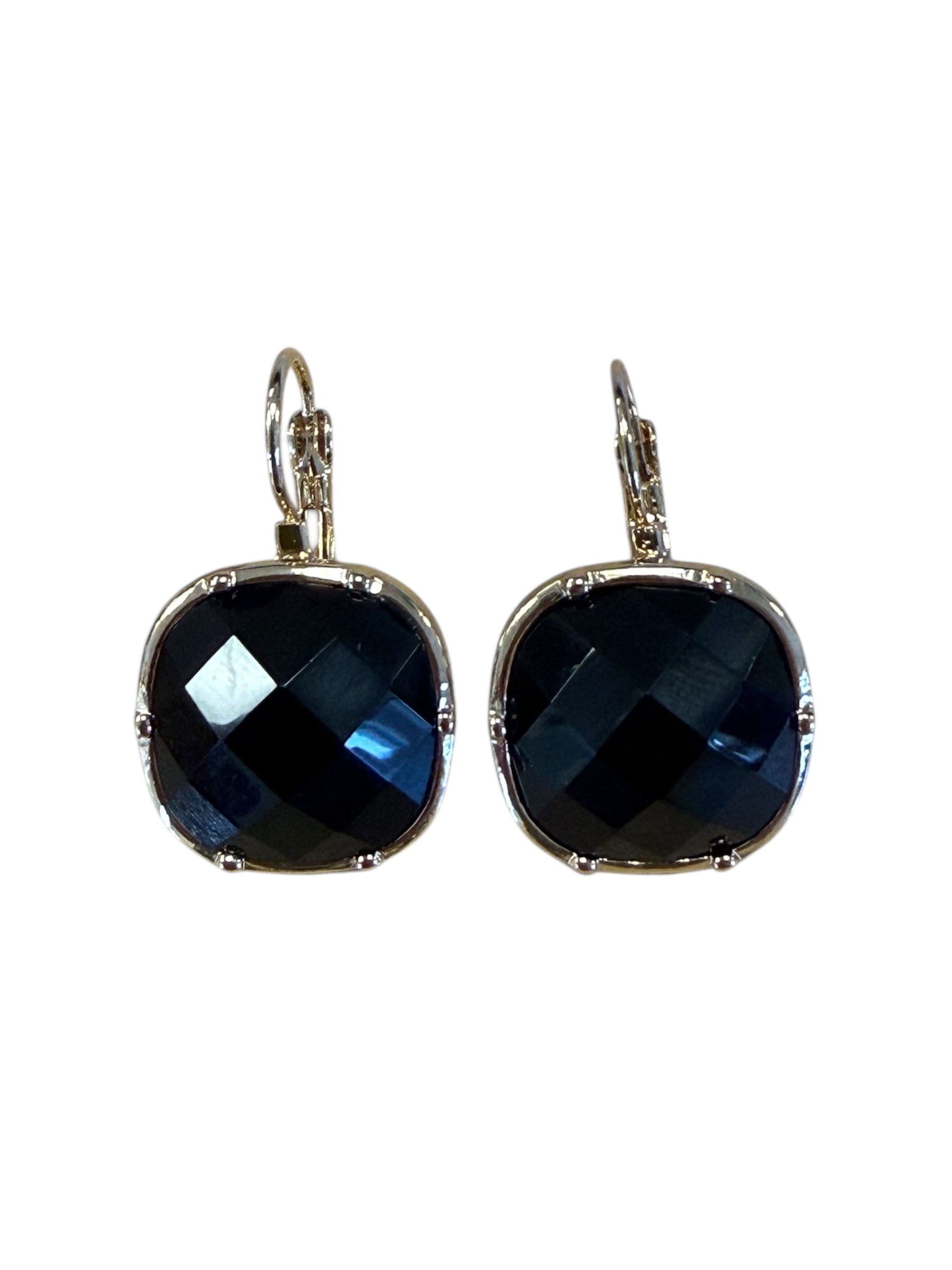 Faceted Stone Earrings-410 Jewelry-Simply Stylish Boutique-Simply Stylish Boutique | Women’s & Kid’s Fashion | Paducah, KY