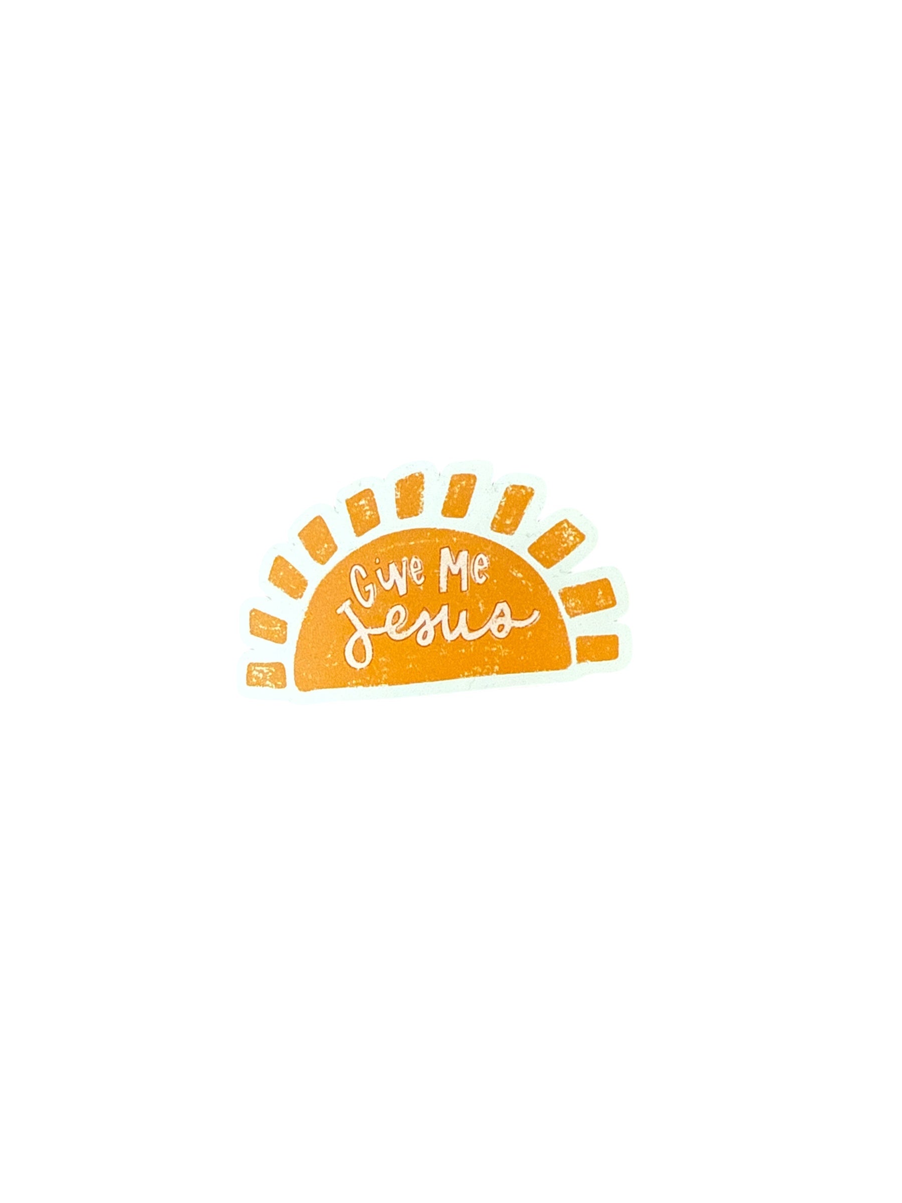 Give Me Jesus Sun Sticker-510 General Gifts-kingfolk co-Simply Stylish Boutique | Women’s & Kid’s Fashion | Paducah, KY