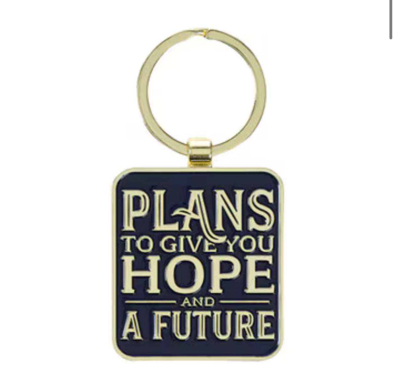 Key Ring Hope & a Future-510 General Gifts-christian arts gifts-Simply Stylish Boutique | Women’s & Kid’s Fashion | Paducah, KY