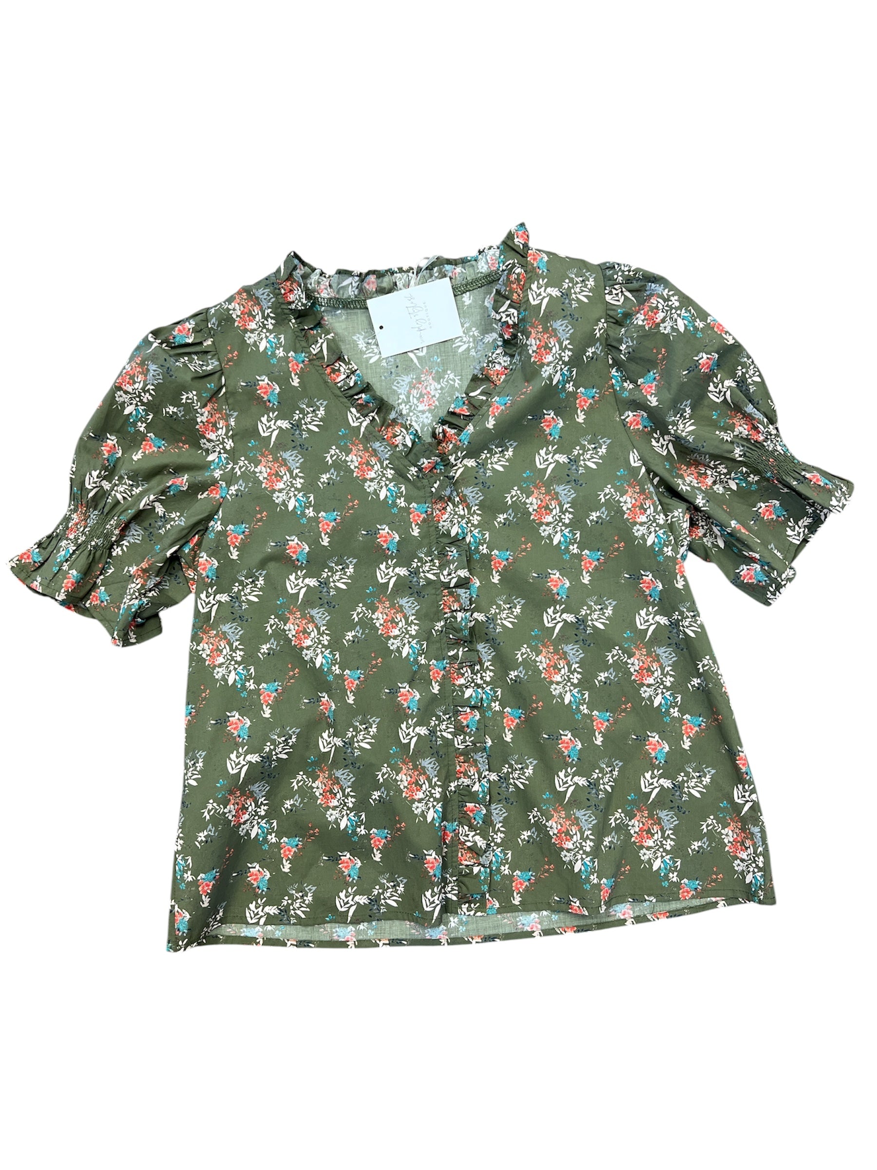 Falling for Florals Top-130 Dressy Tops & Blouses-Simply Stylish boutique-Simply Stylish Boutique | Women’s & Kid’s Fashion | Paducah, KY