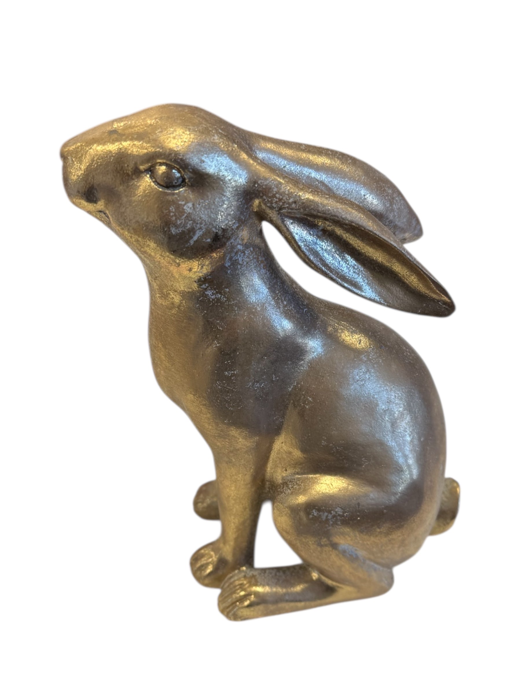 Golden Resin Bunny-510 General Gifts-Simply Stylish Boutique-Simply Stylish Boutique | Women’s & Kid’s Fashion | Paducah, KY